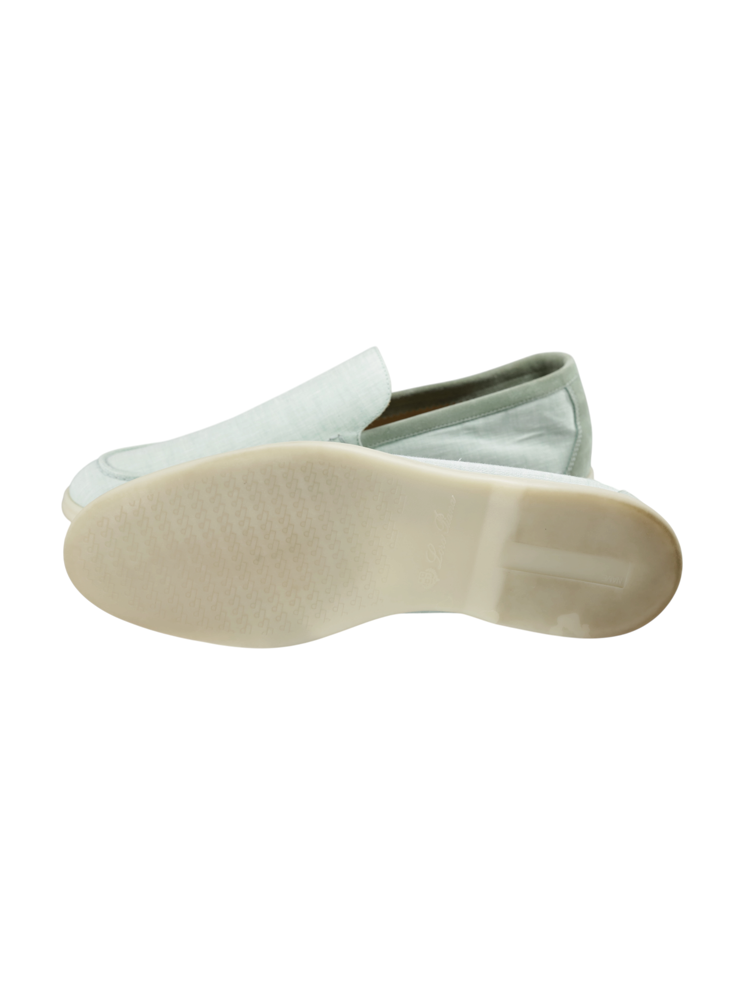 Loro Piana Mint Green Cotton-Canvas Summer Walk