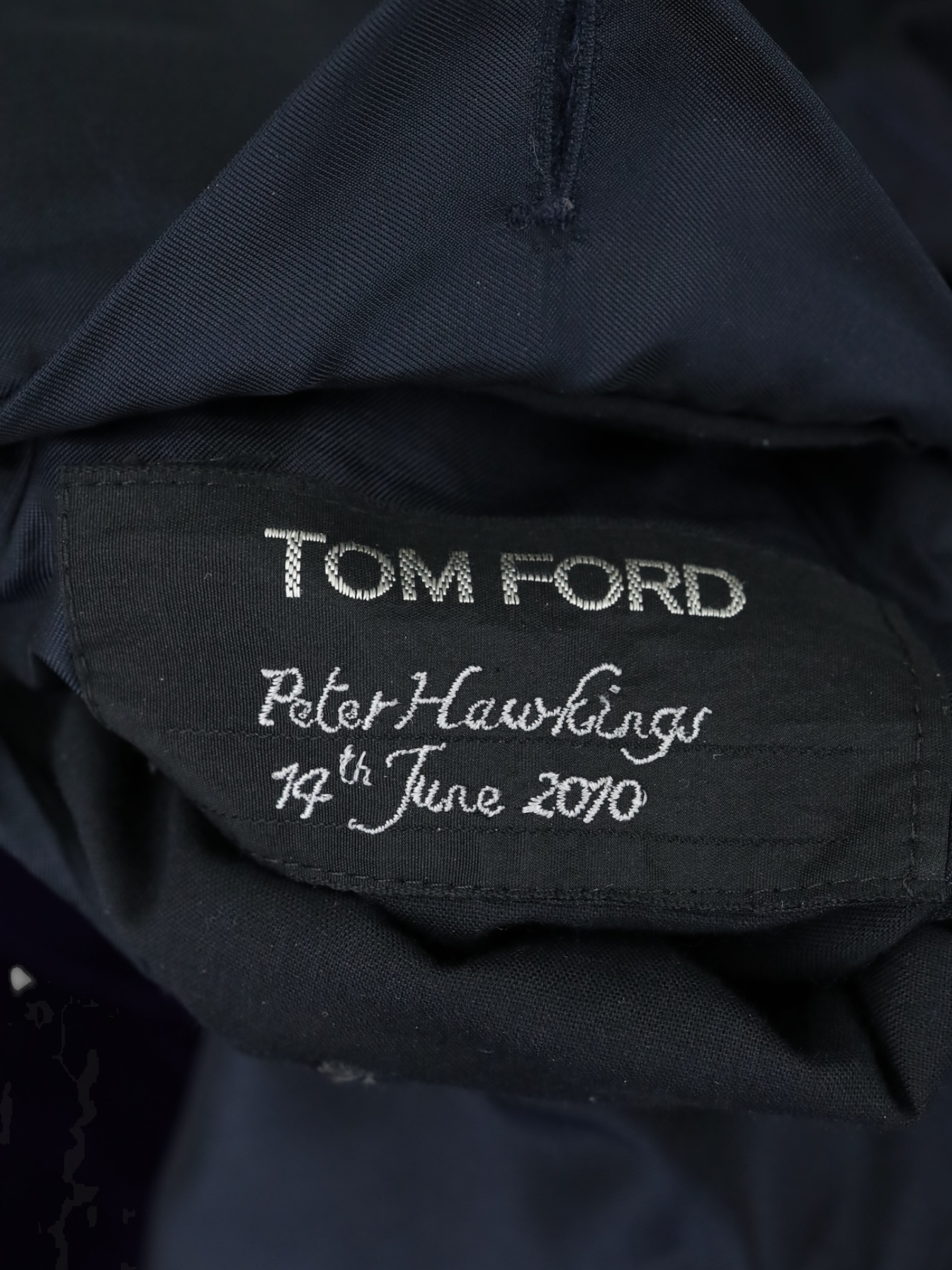 Tom Ford Violet Cotton & Silk Velvet Smoking “Buckingham” Jacket