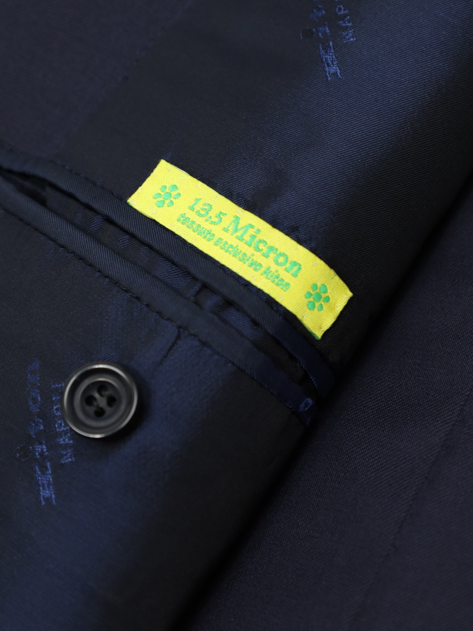 Kiton Navy 3-Piece 15-Micron Suit