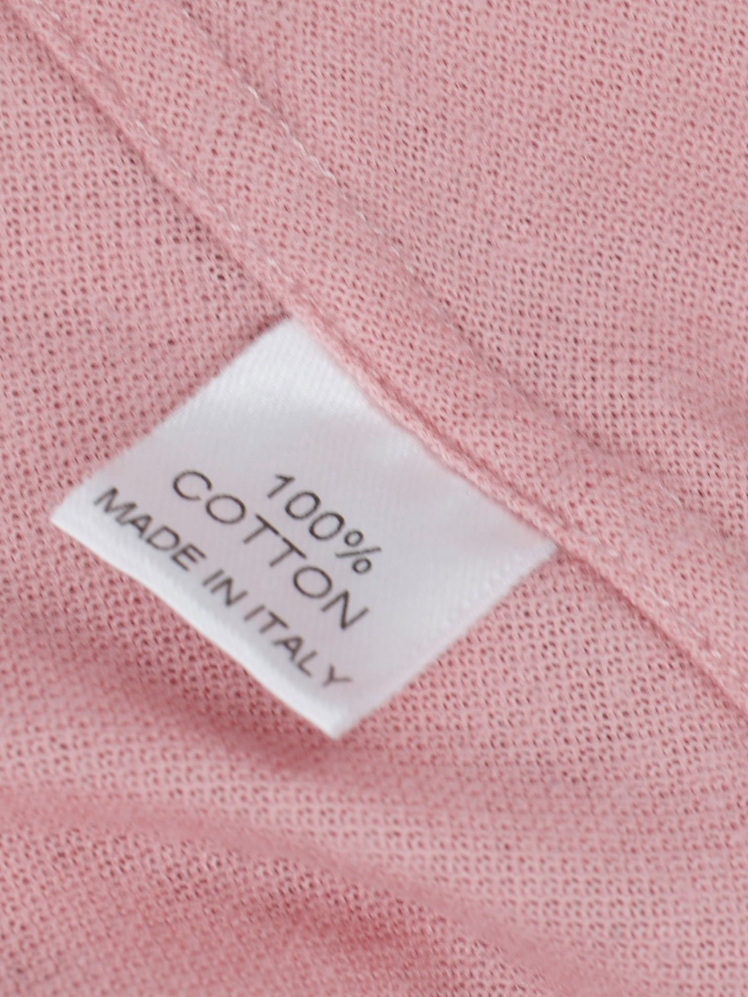 Fray Pink Cotton Piqué Knitted Button-Down Shirt