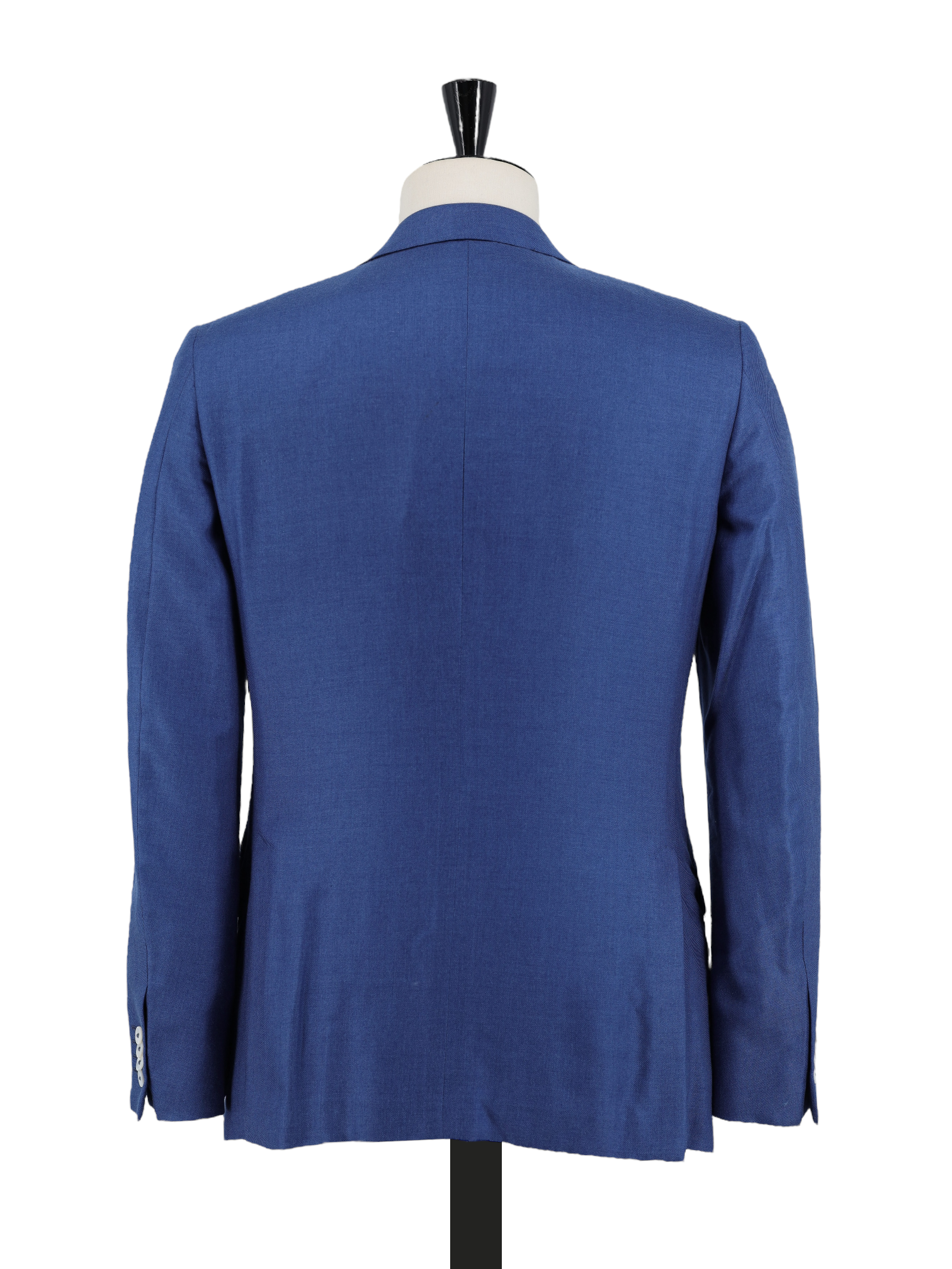 Ermenegildo Olympic Blue Cashmere & Silk Twill Easy Jacket