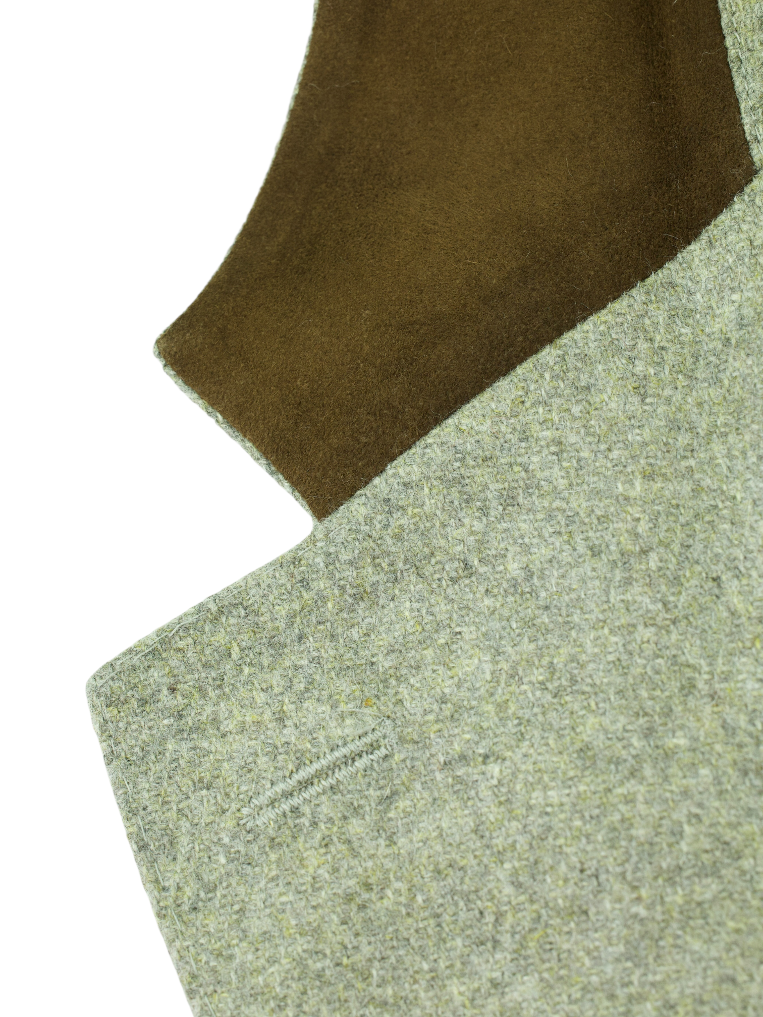 Loro Piana Oatmeal Vintage Cashmere & Goathair Micro-Pattern Jacket