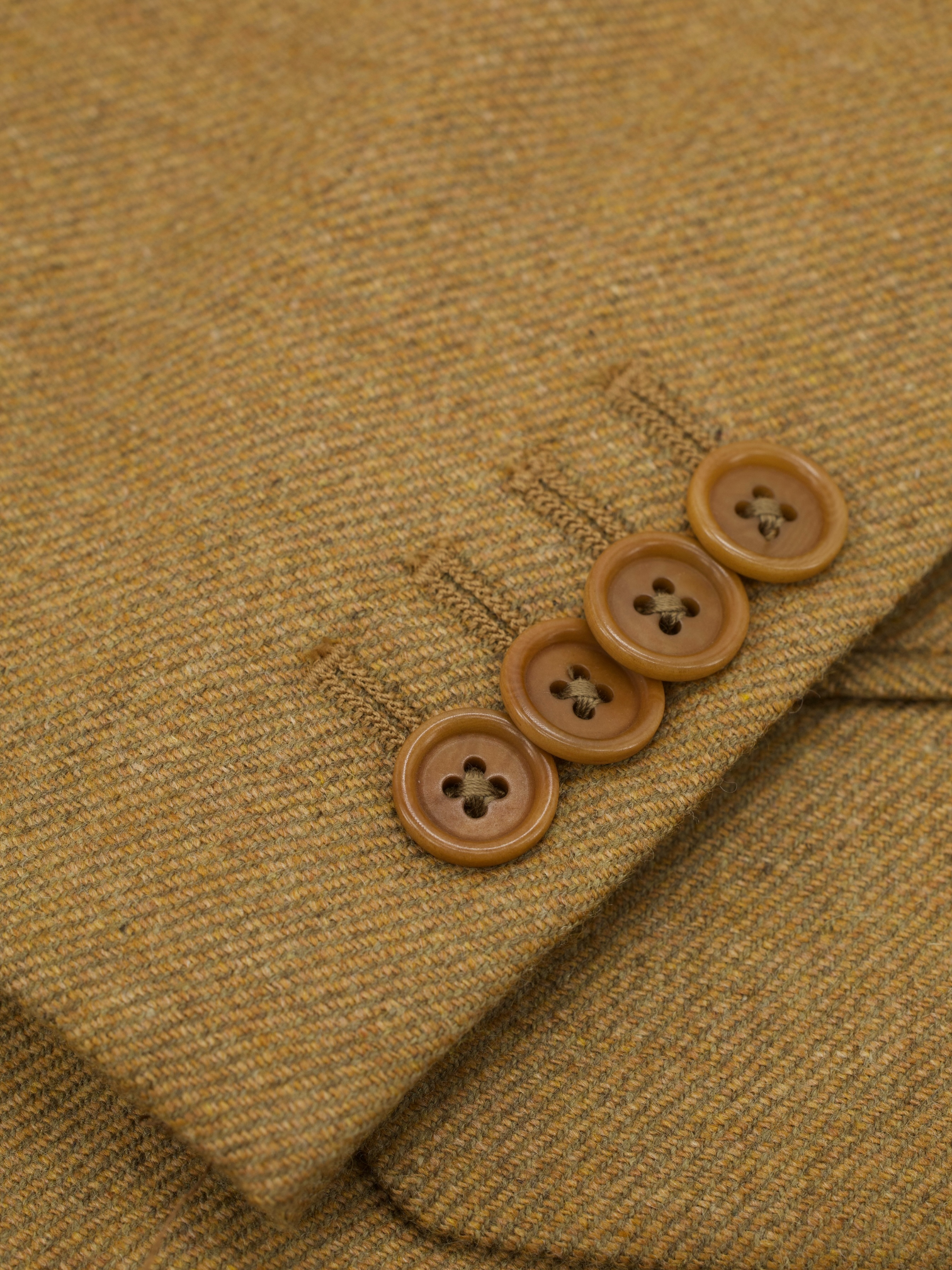 Lardini Vintage Brown Pure Cashmere Twill Jacket
