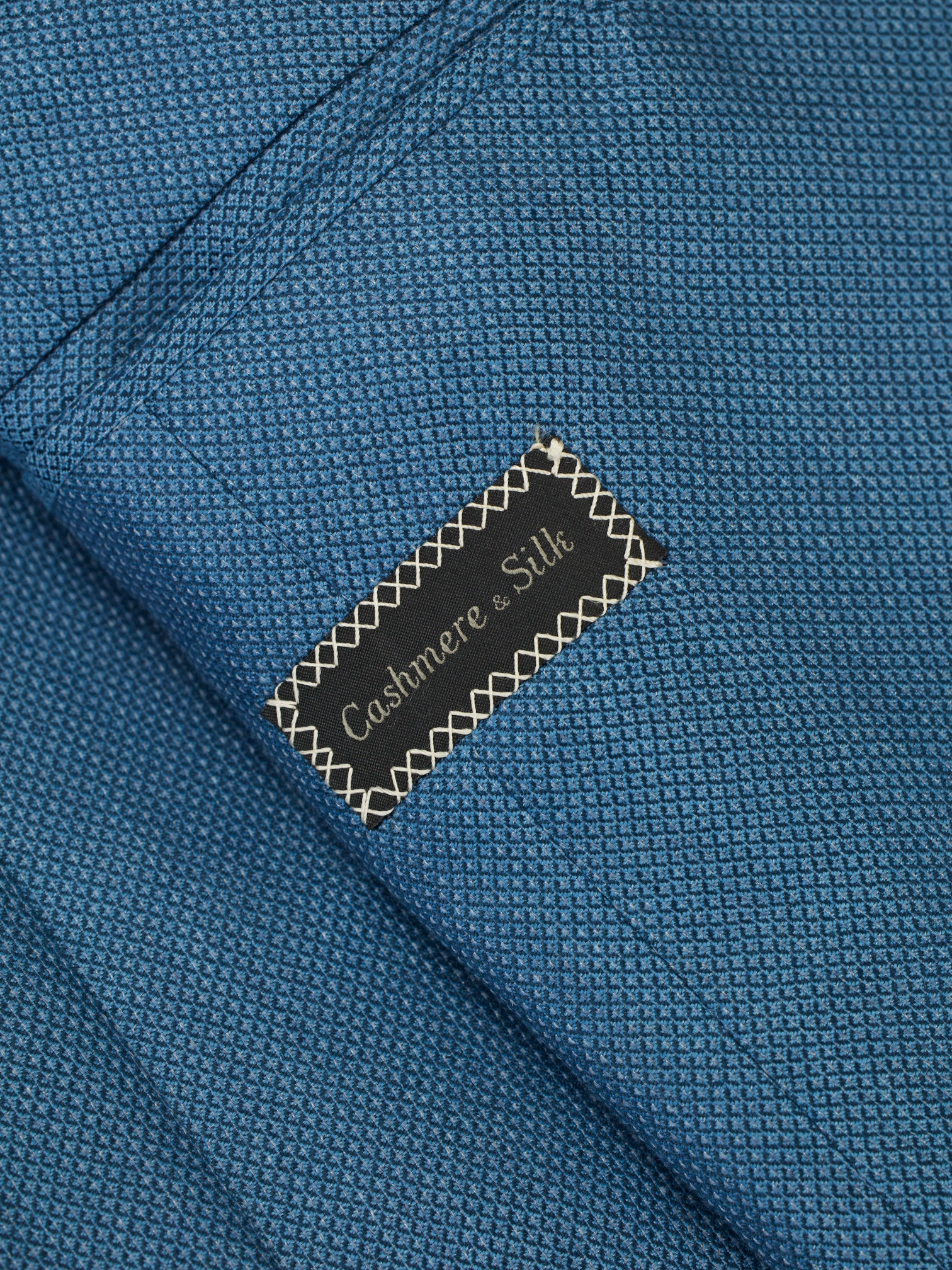 Brioni Petrol Cashmere & Silk Hopsack Plume Jacket