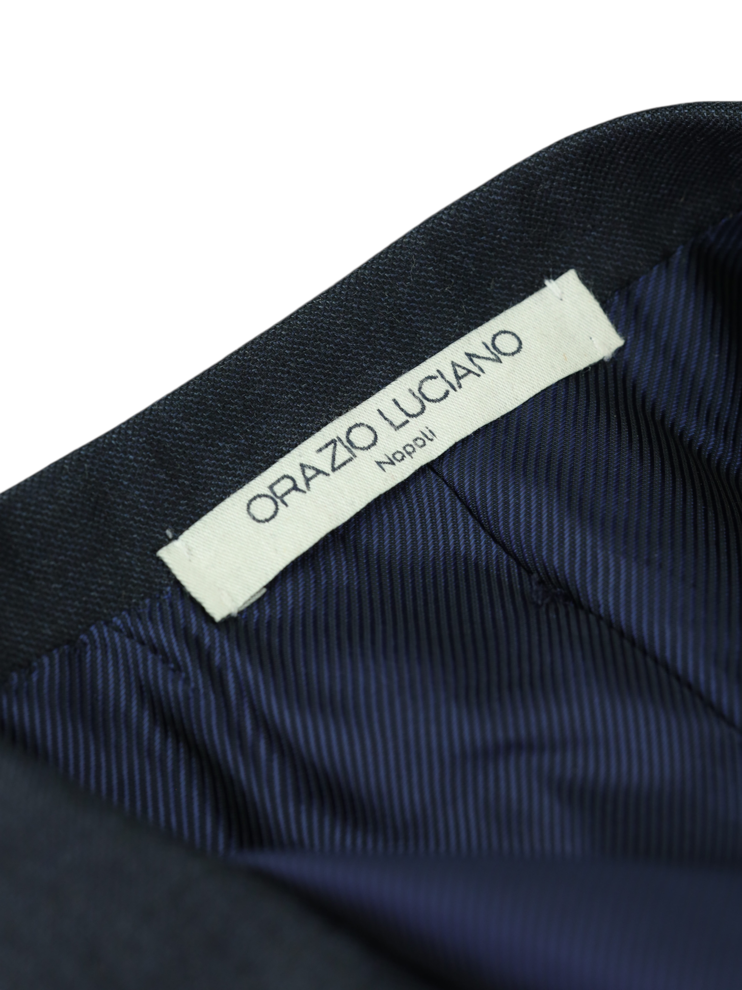 Orazio Luciano Navy Fine-Wool Neapolitan Suit