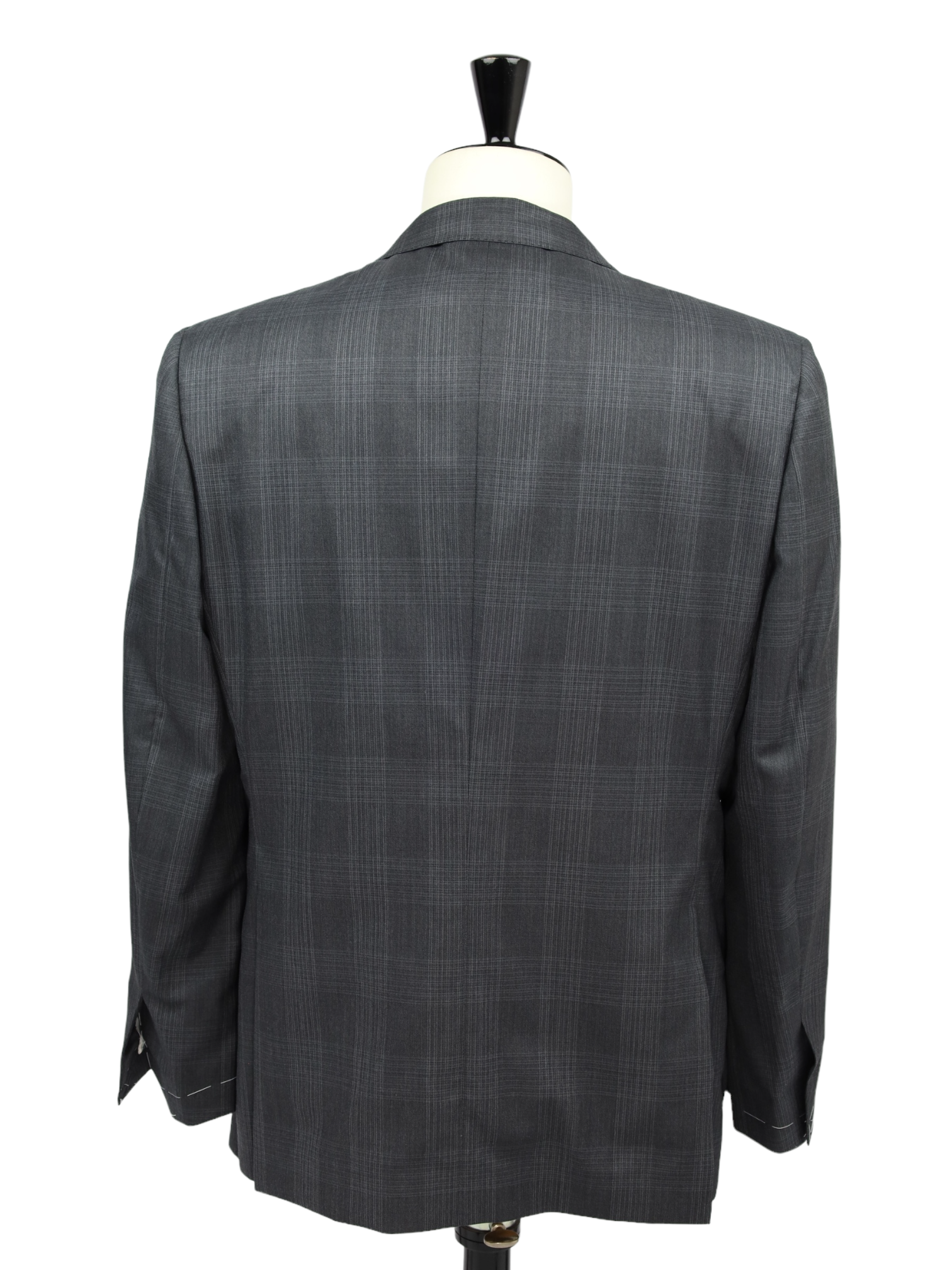 Brioni Grey 3-Piece Glenplaid Suit