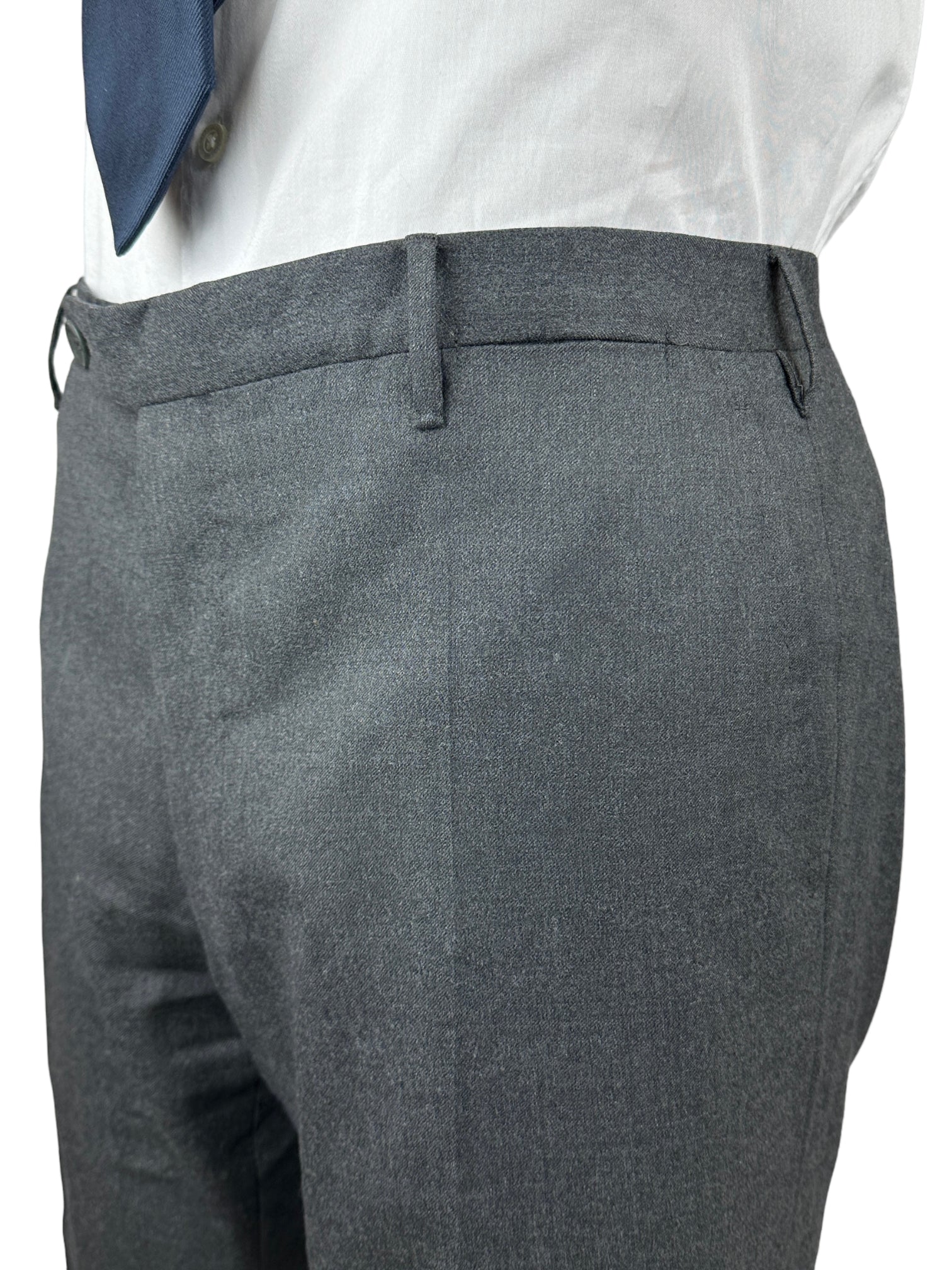 Rota Dark Grey Flannel Trousers