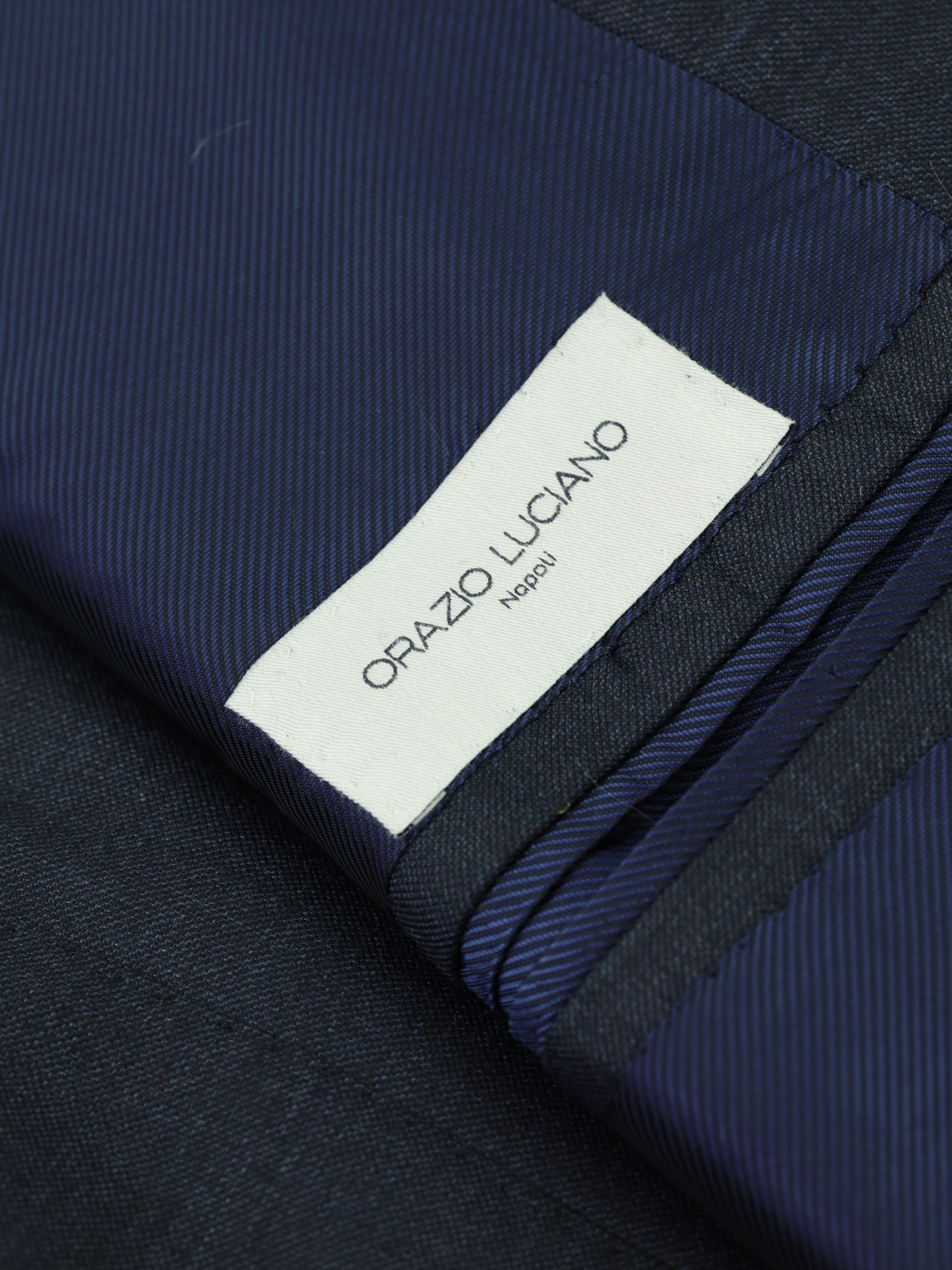 Orazio Luciano Navy Fine-Wool Neapolitan Suit