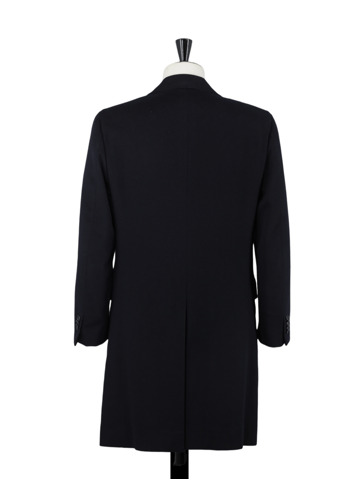 Cesare Attolini Navy Pure Cashmere Timeless Neapolitan Overcoat