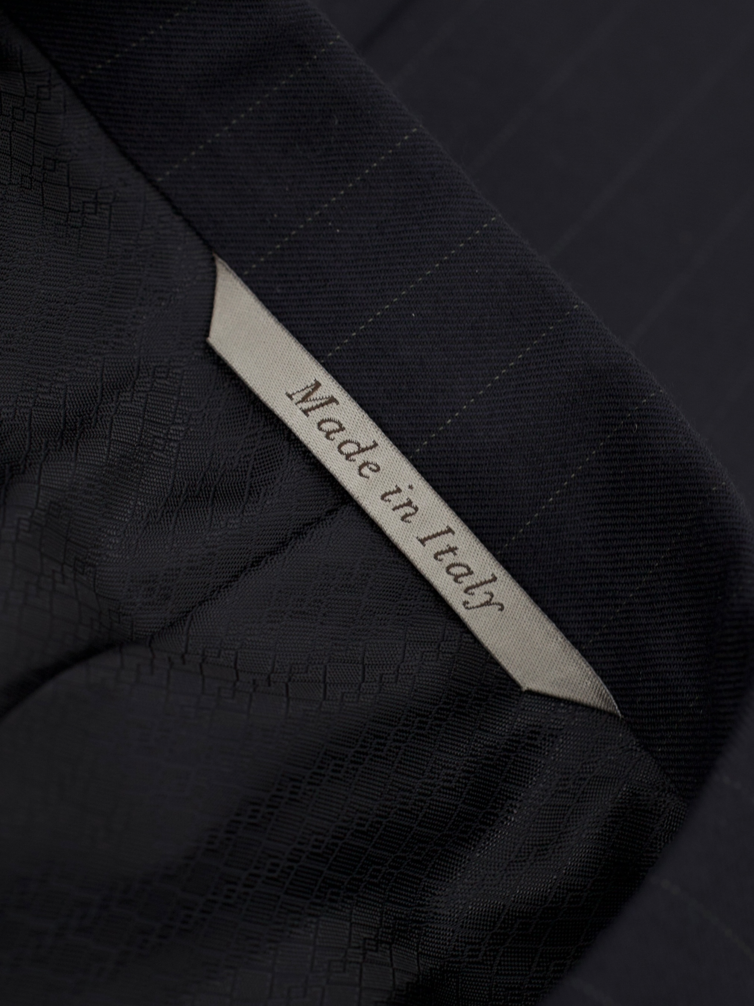 Canali Navy Super 180's Pinstripe Boardroom Suit