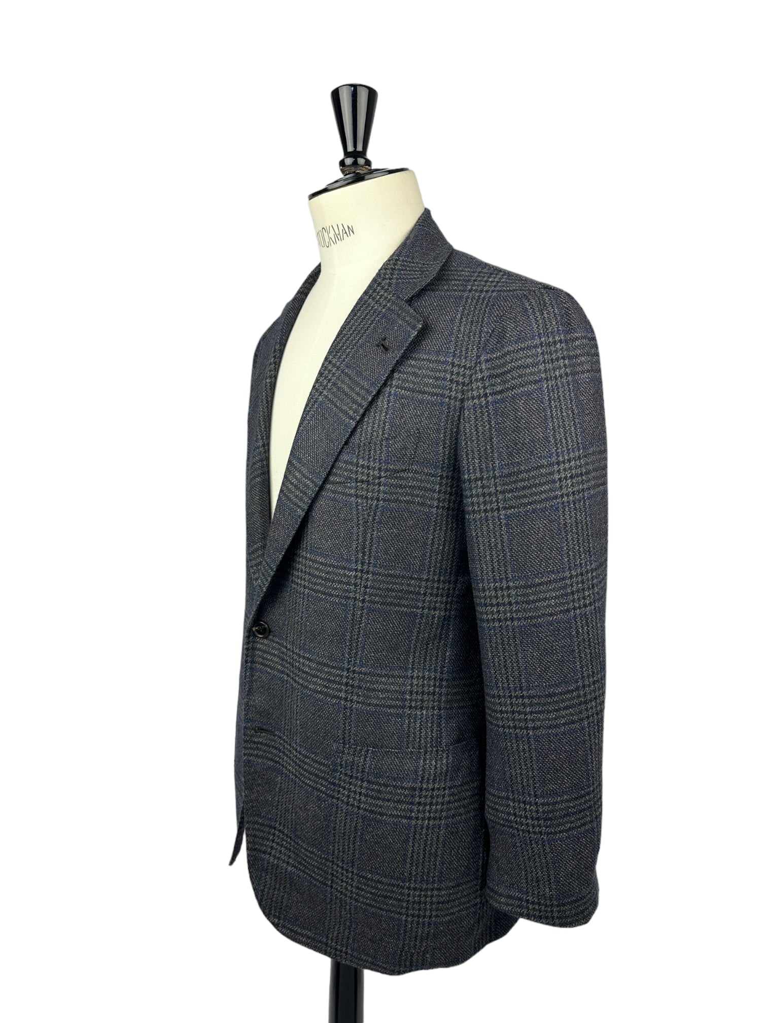 Orazio Luciano Brown Glenplaid Jacket