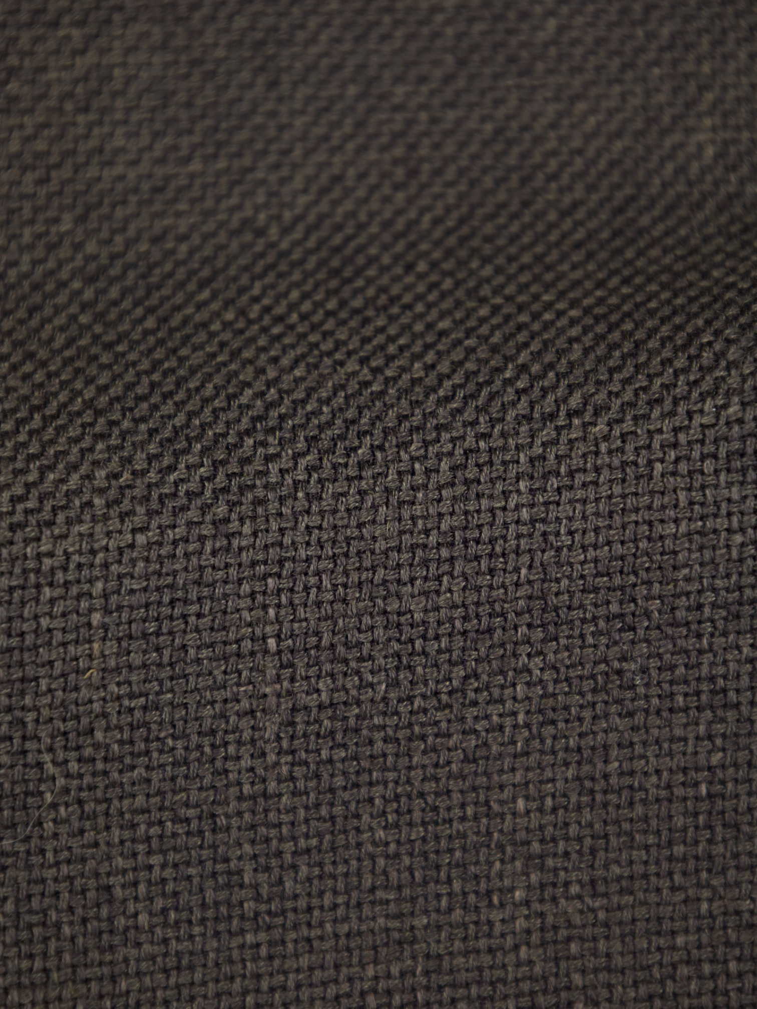 Isaia Dark Brown Wool, Silk & Linen Hopsack Jacket