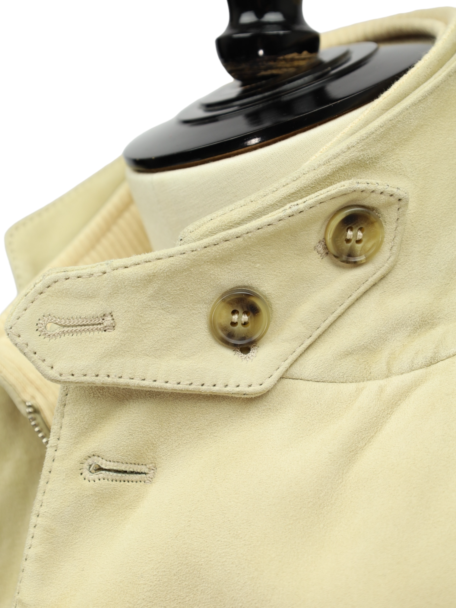 Corneliani Sand Goatskin Suede Vespa Jacket