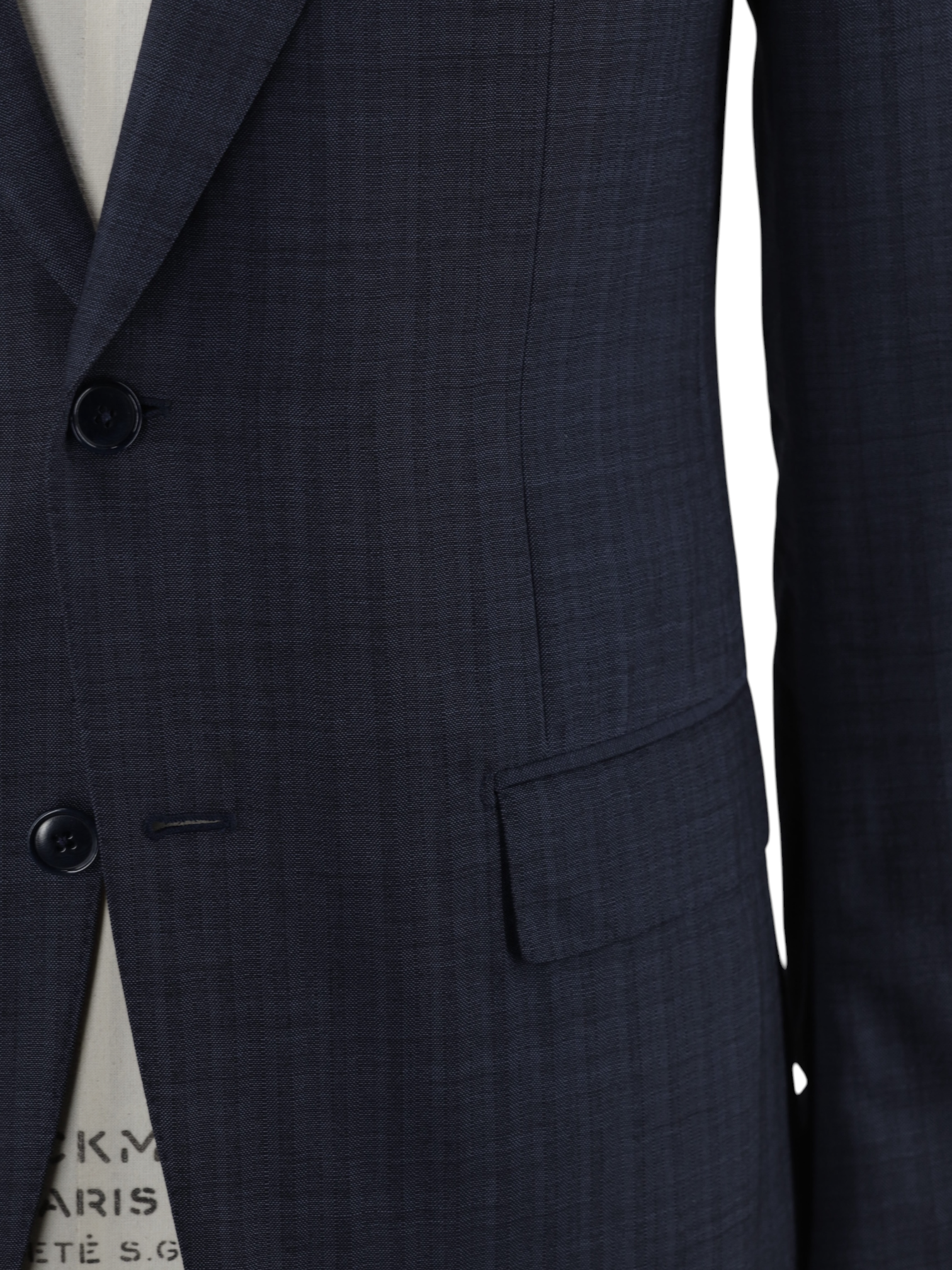 Ermenegildo Zegna Steel Grey Trofeo-Comfort Shadow-Stripe "Tori" Suit