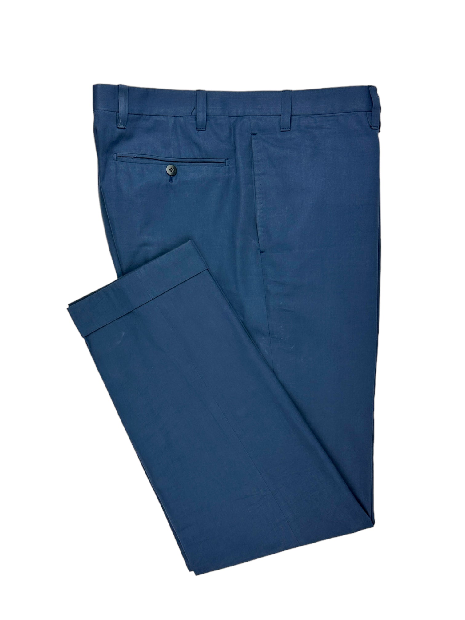 Cesare Attolini denimblauw katoenen kasjmier pak