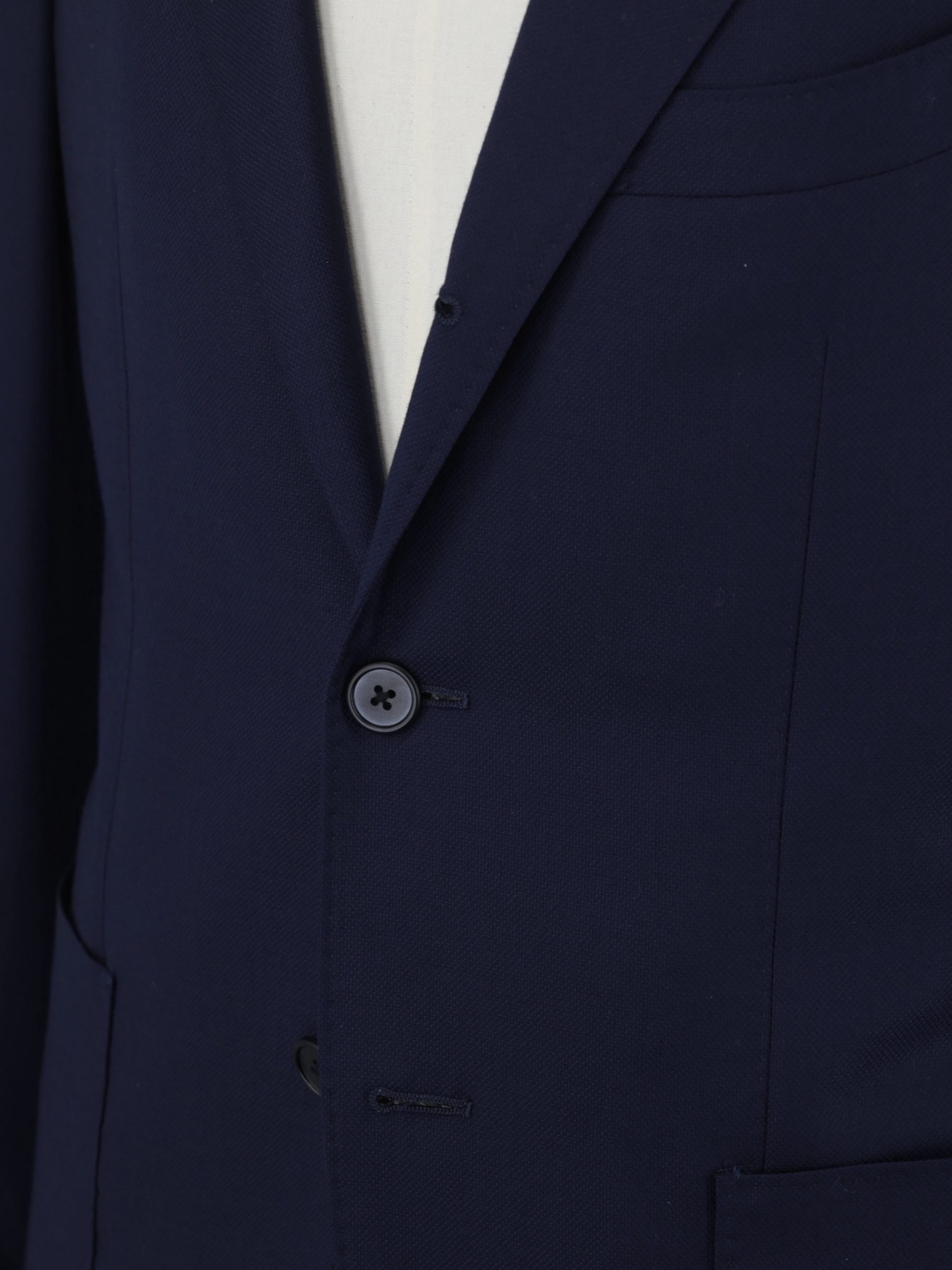 Corneliani Sartoria Navy Fine-Wool Blazer Jacket