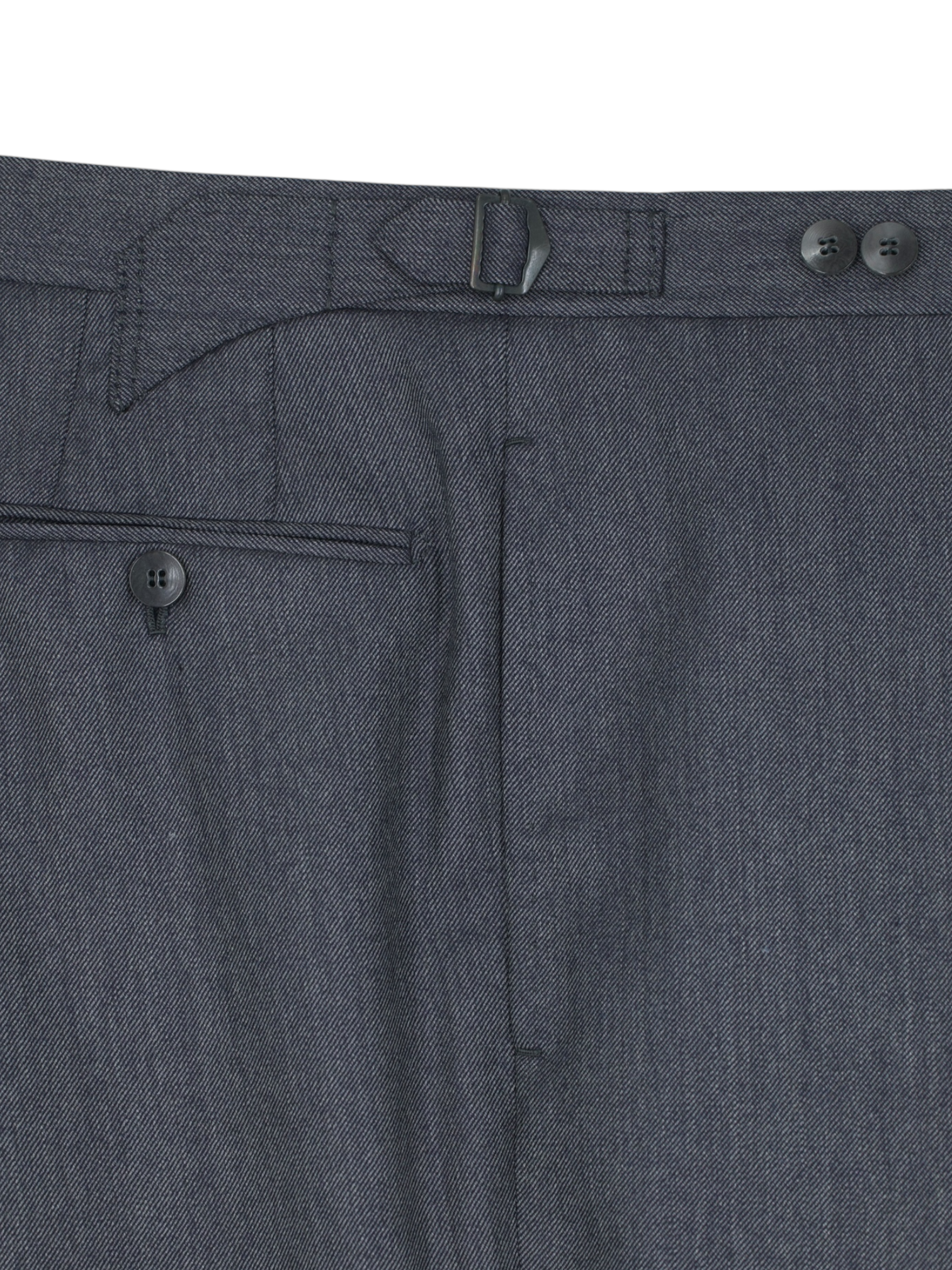 Cesare Attolini 3-Piece Grey Super 130's & Cashmere Peak-Lapel Suit