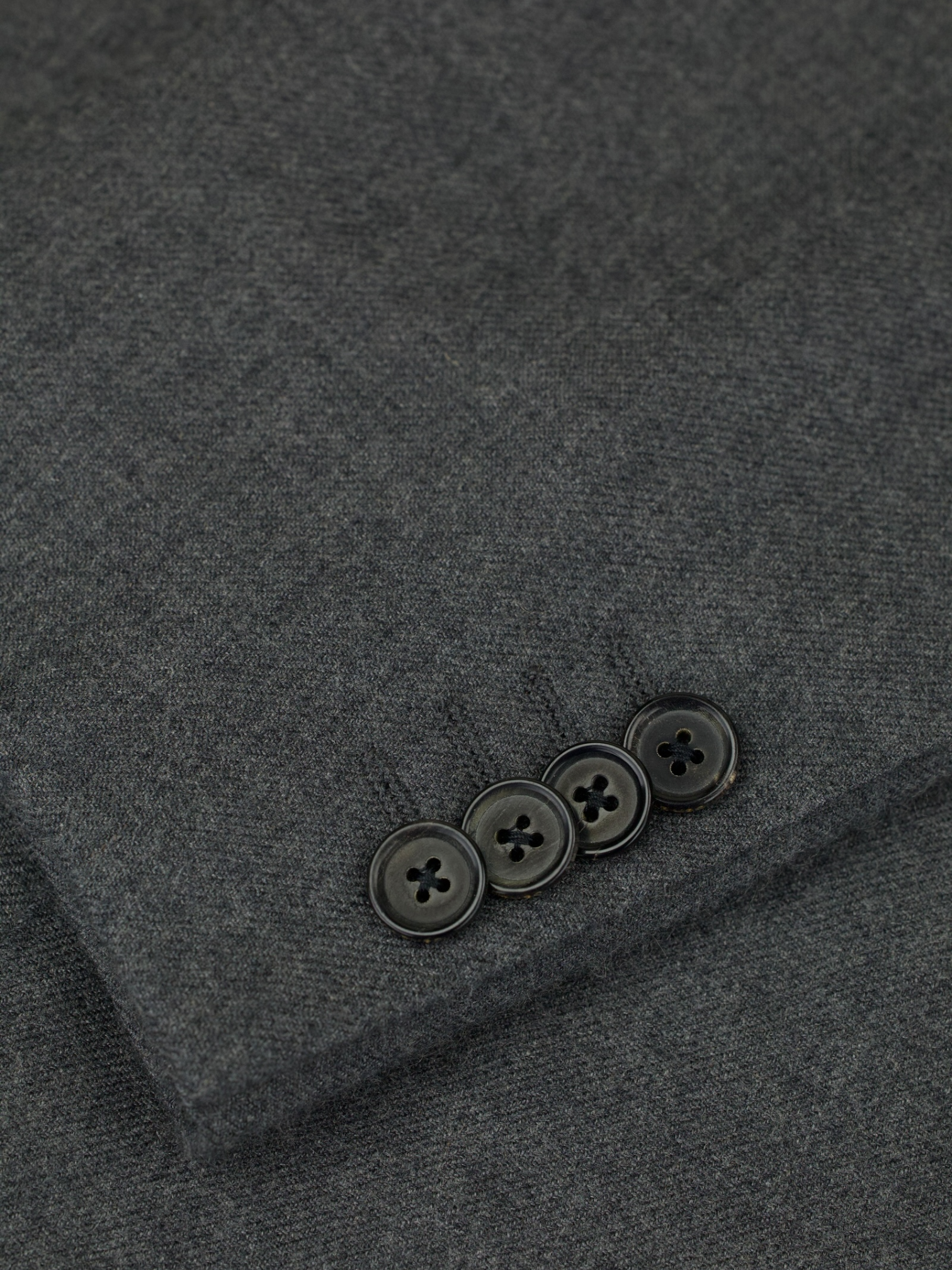 Caruso Grey Pure Plushy-Cashmere Twill Aida Jacket