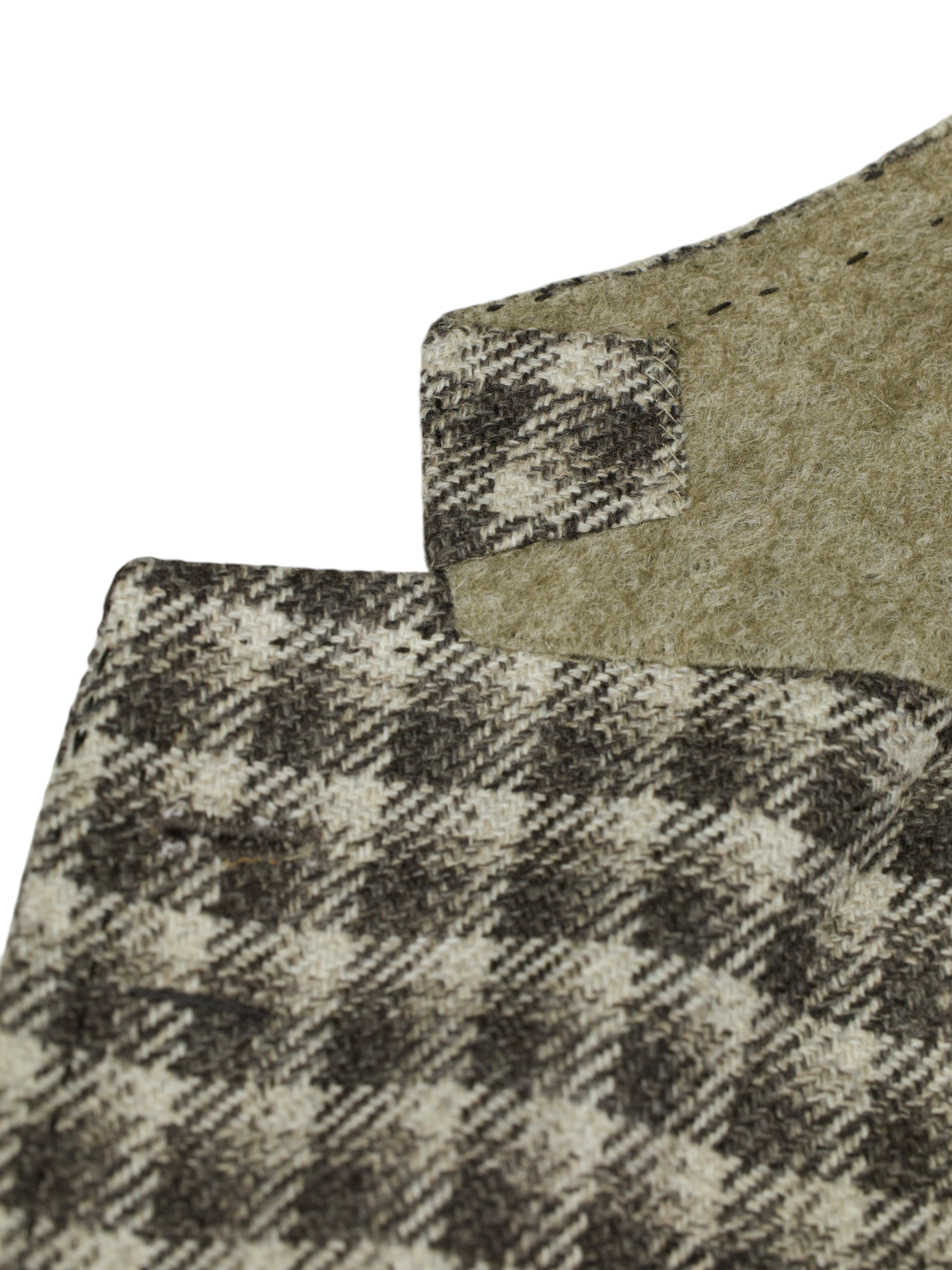 Cesare Attolini Light Brown & Taupe Pure Cashmere Gingham-Check Jacket