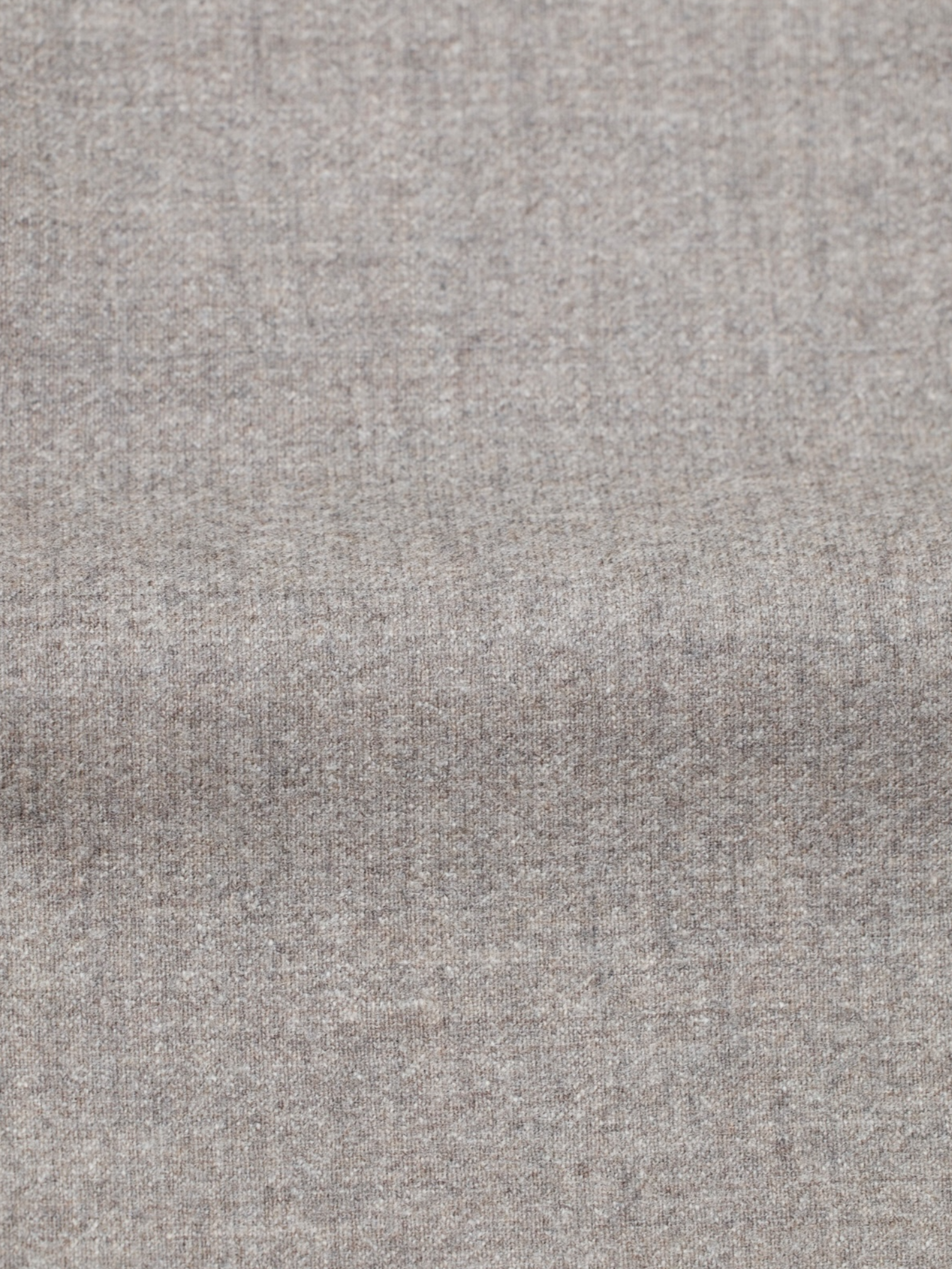 Corneliani Light Brown Wool, Cashmere & Stretch Pleated Trousers