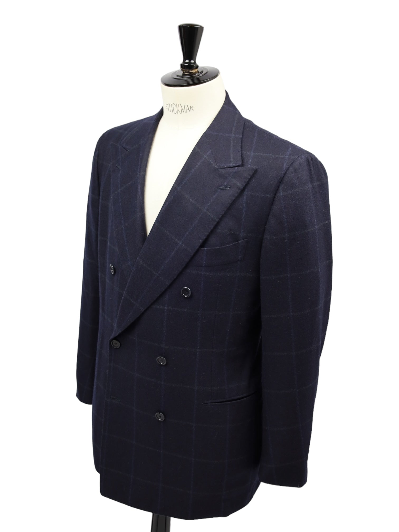 Cesare Attolini marineblauw jasje met dubbele rij knopen