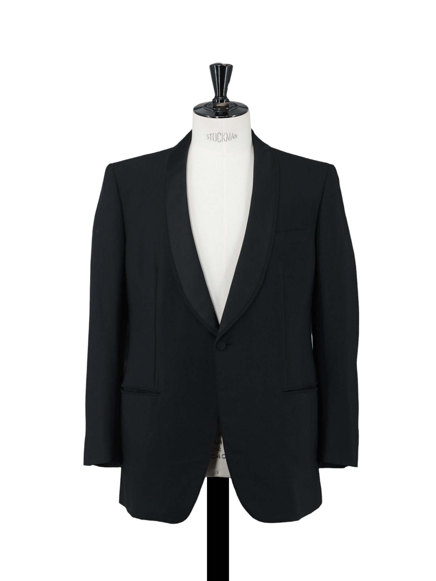 Brioni Black Vintage Shawl-Lapel Barathea Dinner Jacket