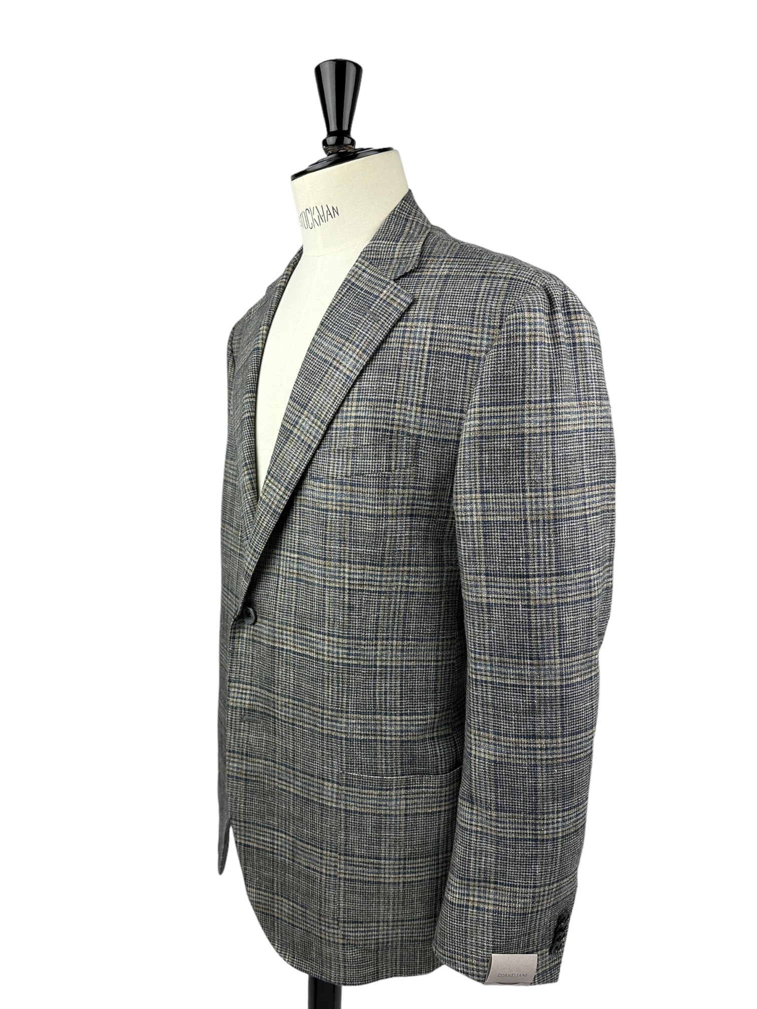 Corneliani Light Brown Prince of Wales Jacket