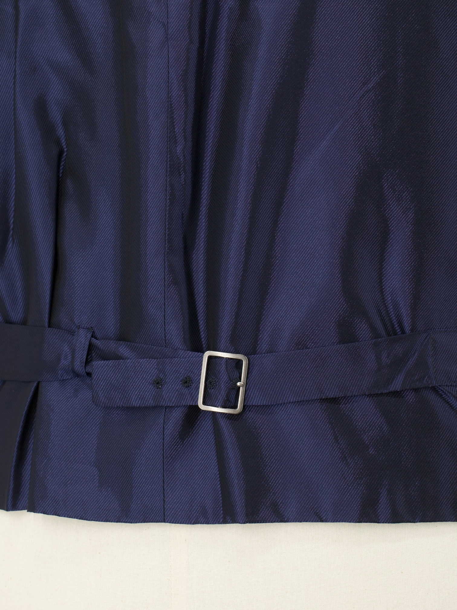 Cesare Attolini Dark Blue 3-Piece Super 150's Flannel Chalkstripe Suit