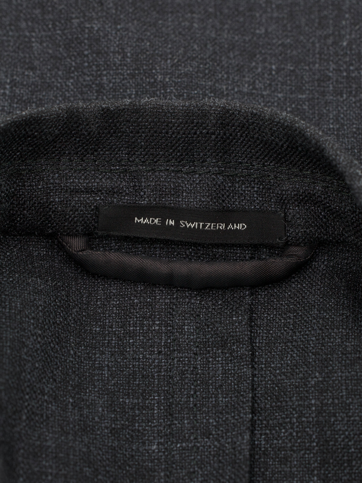 Tom Ford Grey Wool, Linen & Silk Melange Cardigan O'Connor Jacket