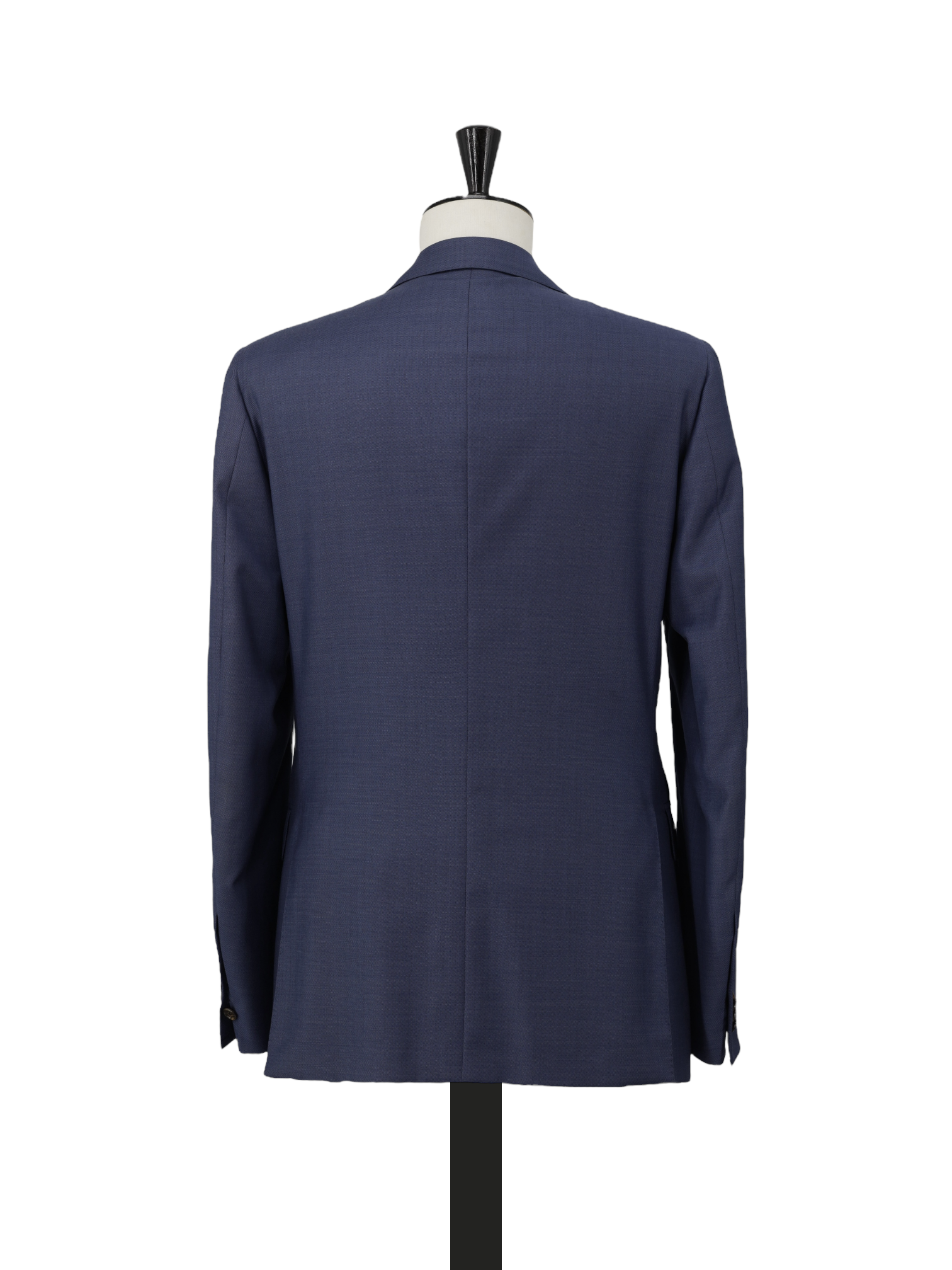 Caruso Steel Blue Super 130’s Sharkskin Suit