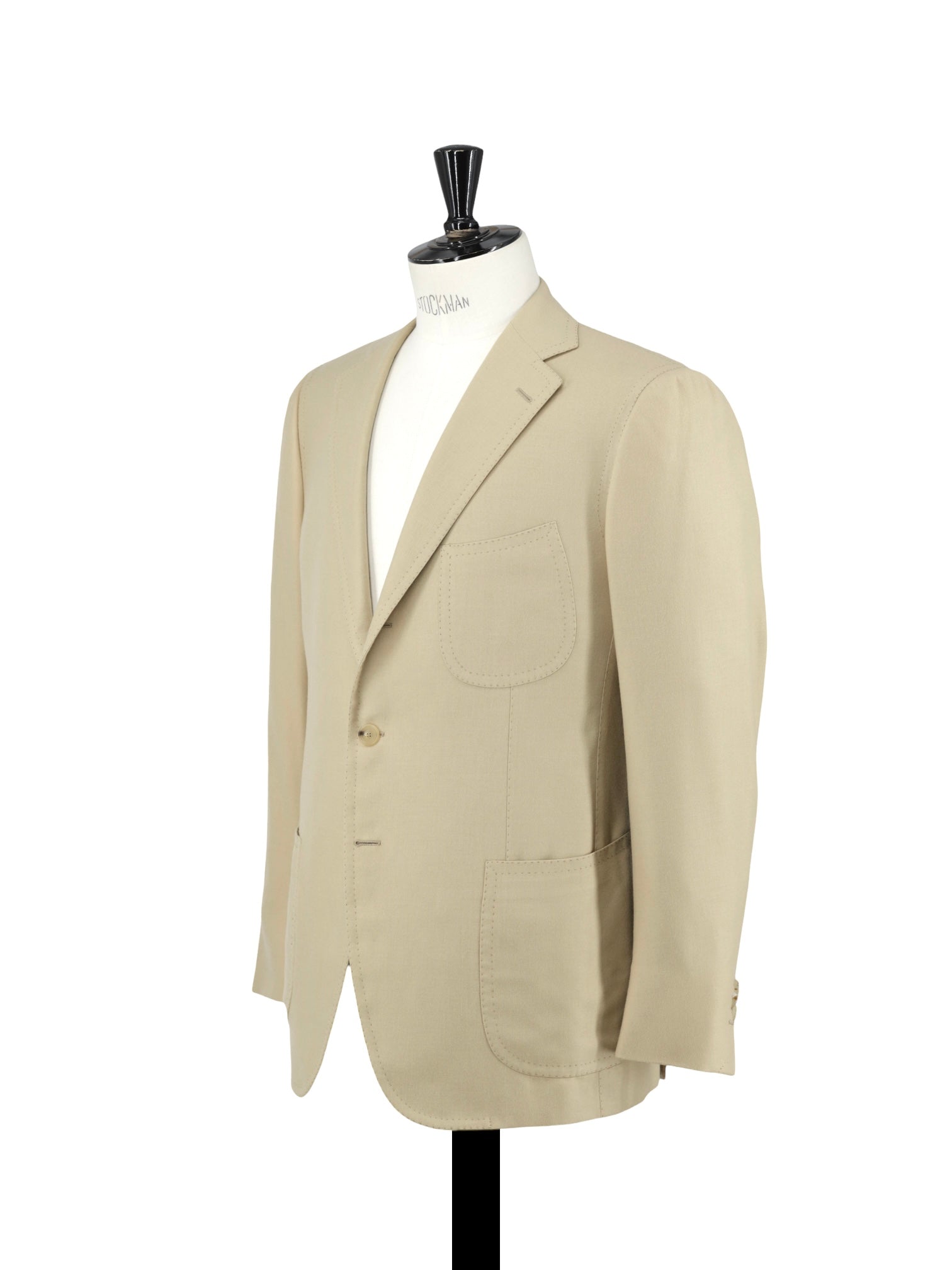 Cesare Attolini Light Brown Baby Cashmere Twill Jacket