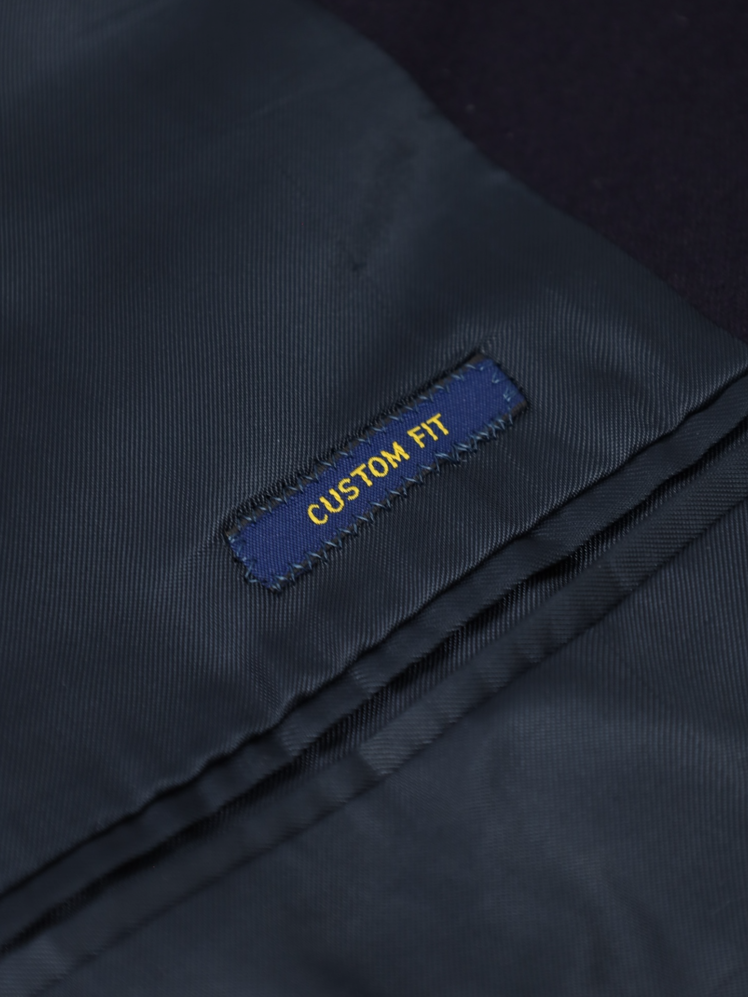 Ralph Lauren Navy Iconic Flannel Blazer