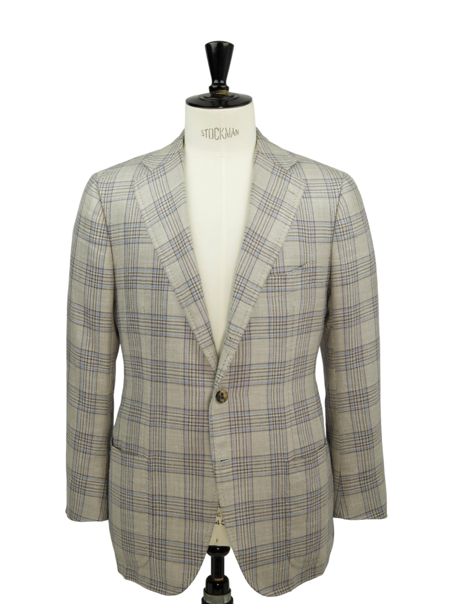 Cesare Attolini Beige Silk Cashmere & Linen Jacket
