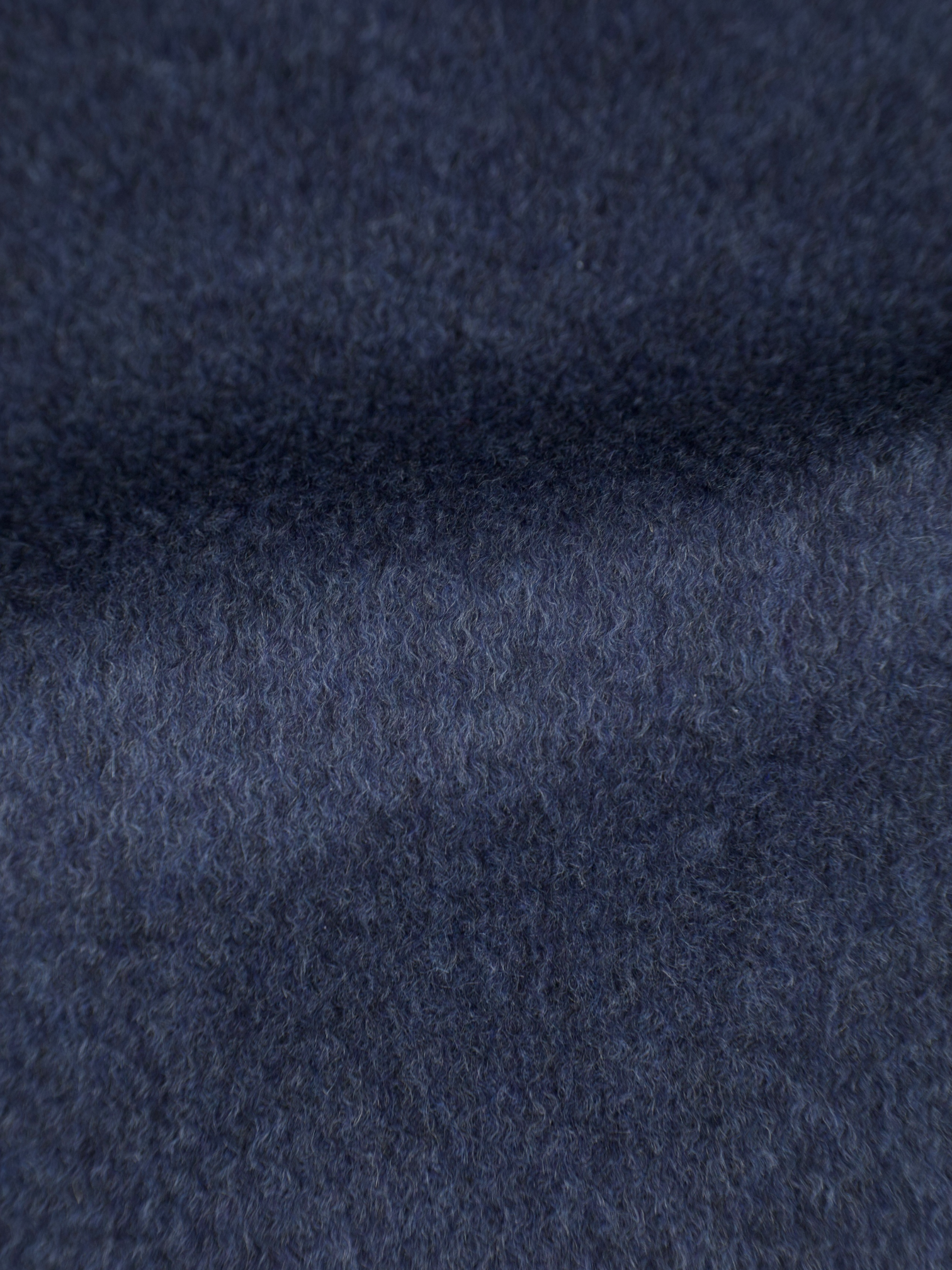 Cesare Attolini Steel Blue Pure Cashmere Double Breasted Sartorial Polo Coat