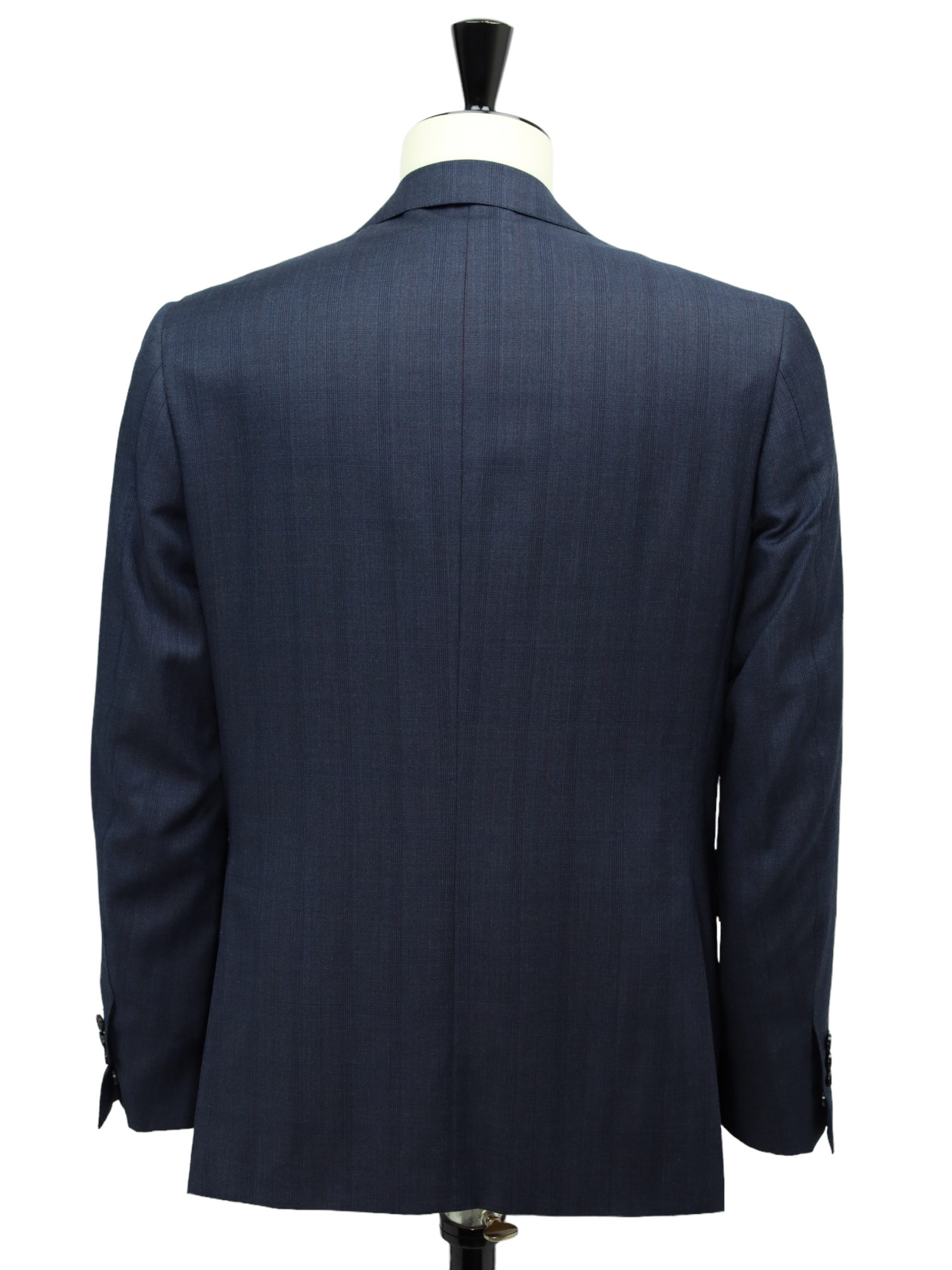 Canali Blue Glenplaid Suit