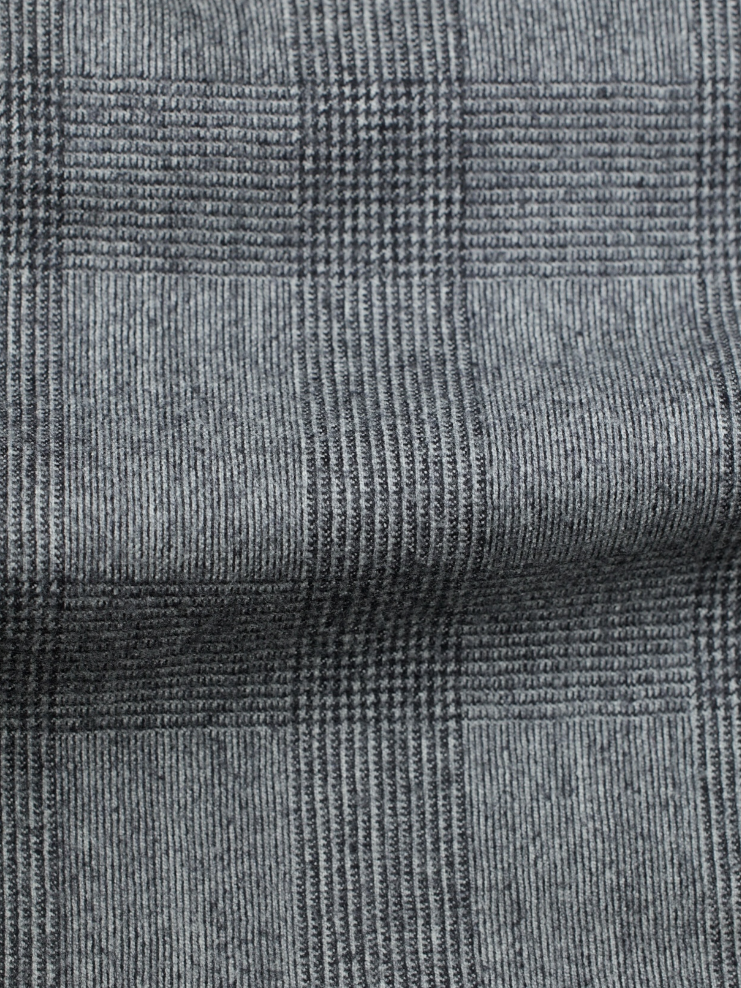Brunello Cucinelli Grey Double Breasted Bushed-Wool Prince of Wales Suit