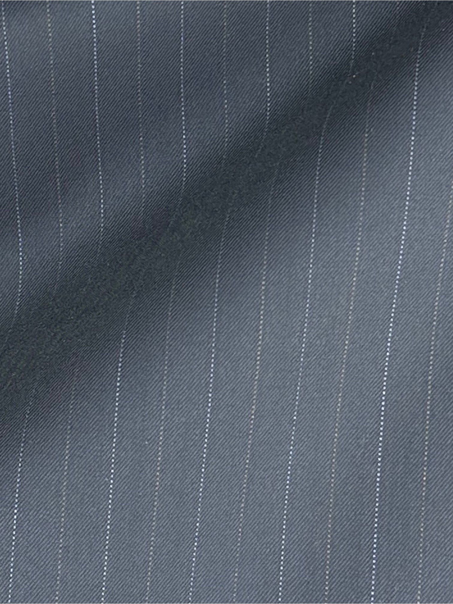 Kiton Navy Super 180's Pinstripe Suit