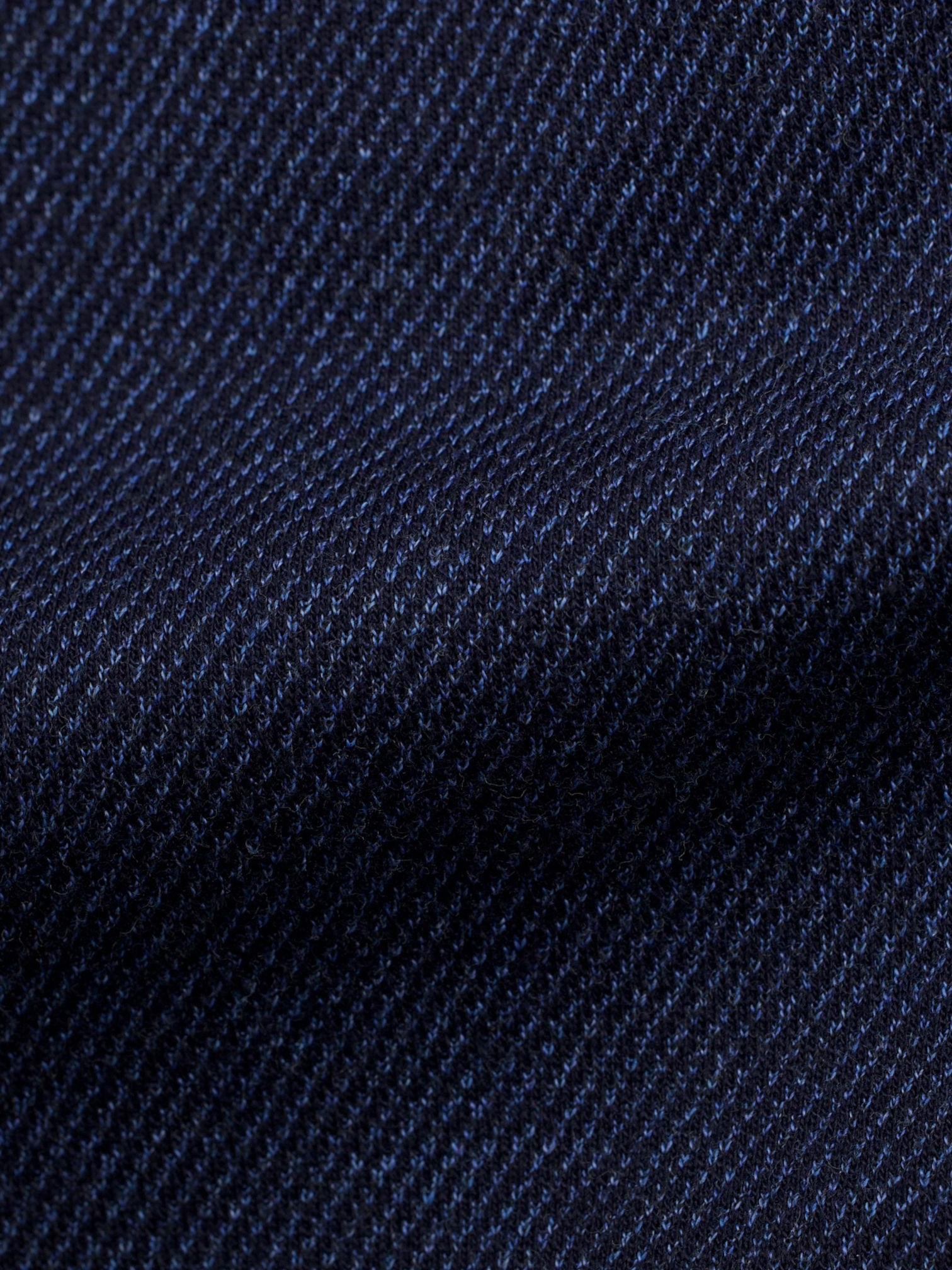 Mandelli Blue Wool & Cotton "Cotton-Way" Knitted Jacket