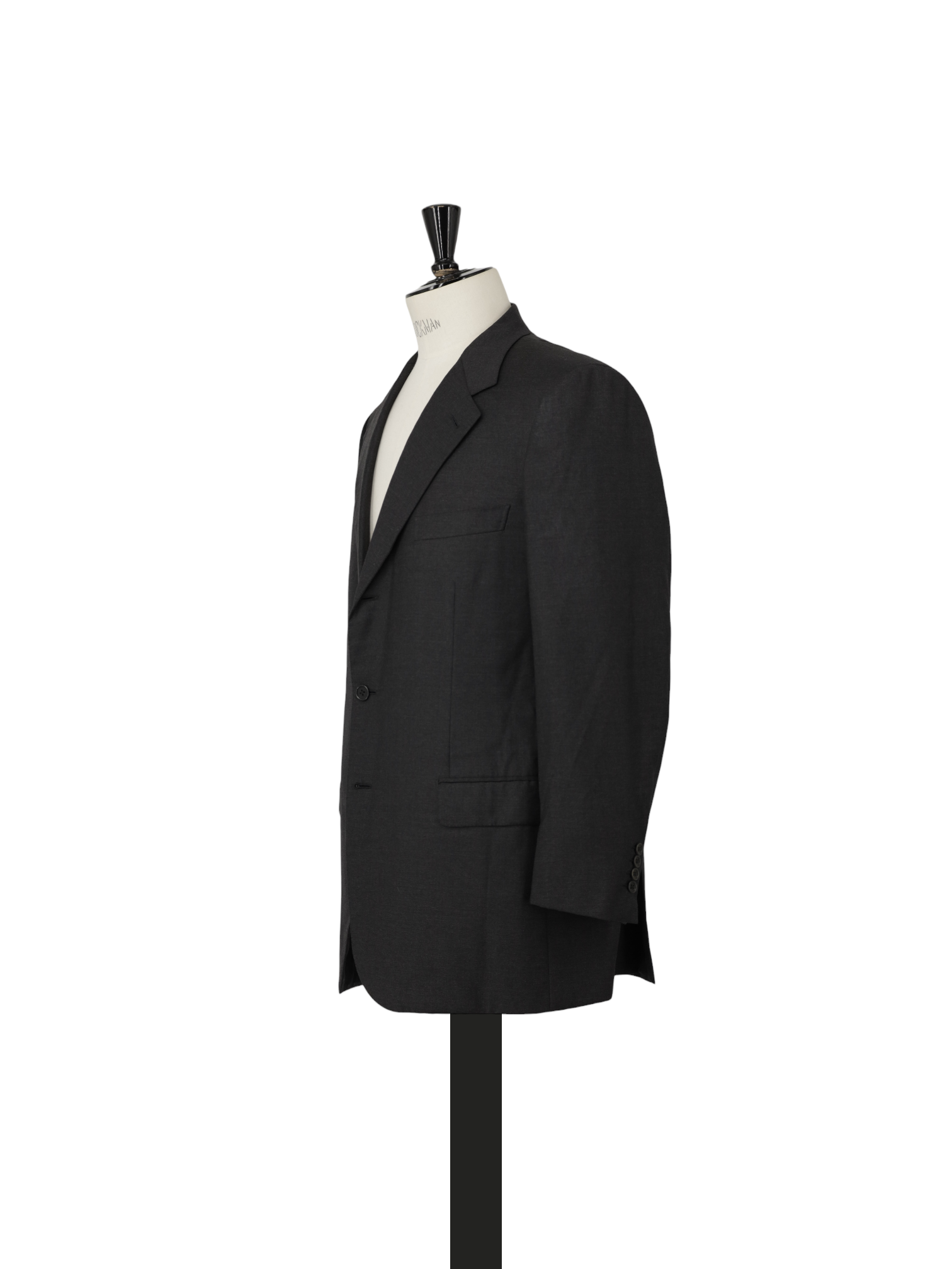 Brioni Dark Grey Fine-Wool Palatino Twill Suit