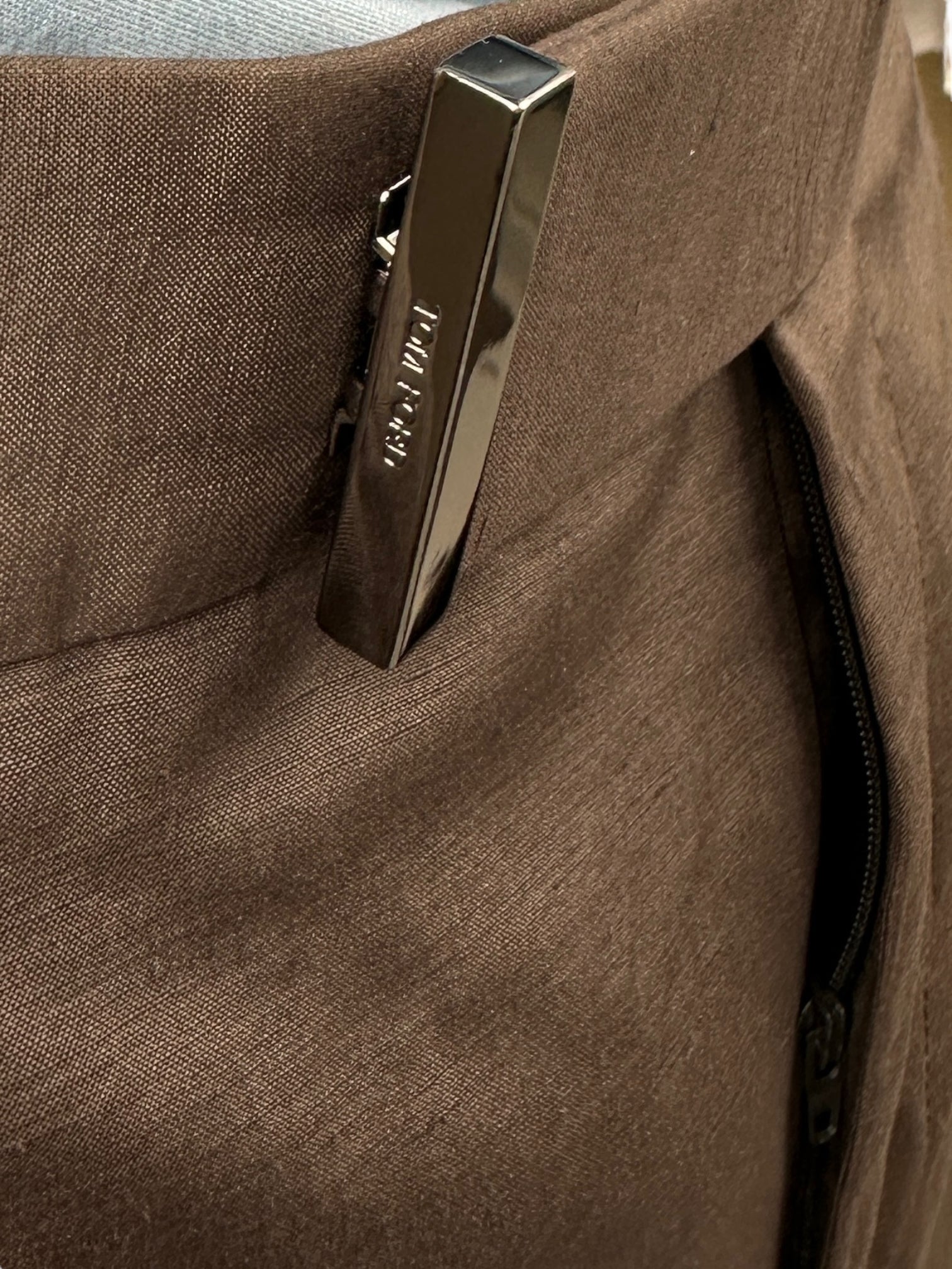 Tom Ford Atticus Chocolate Brown Silk & Linen Suit