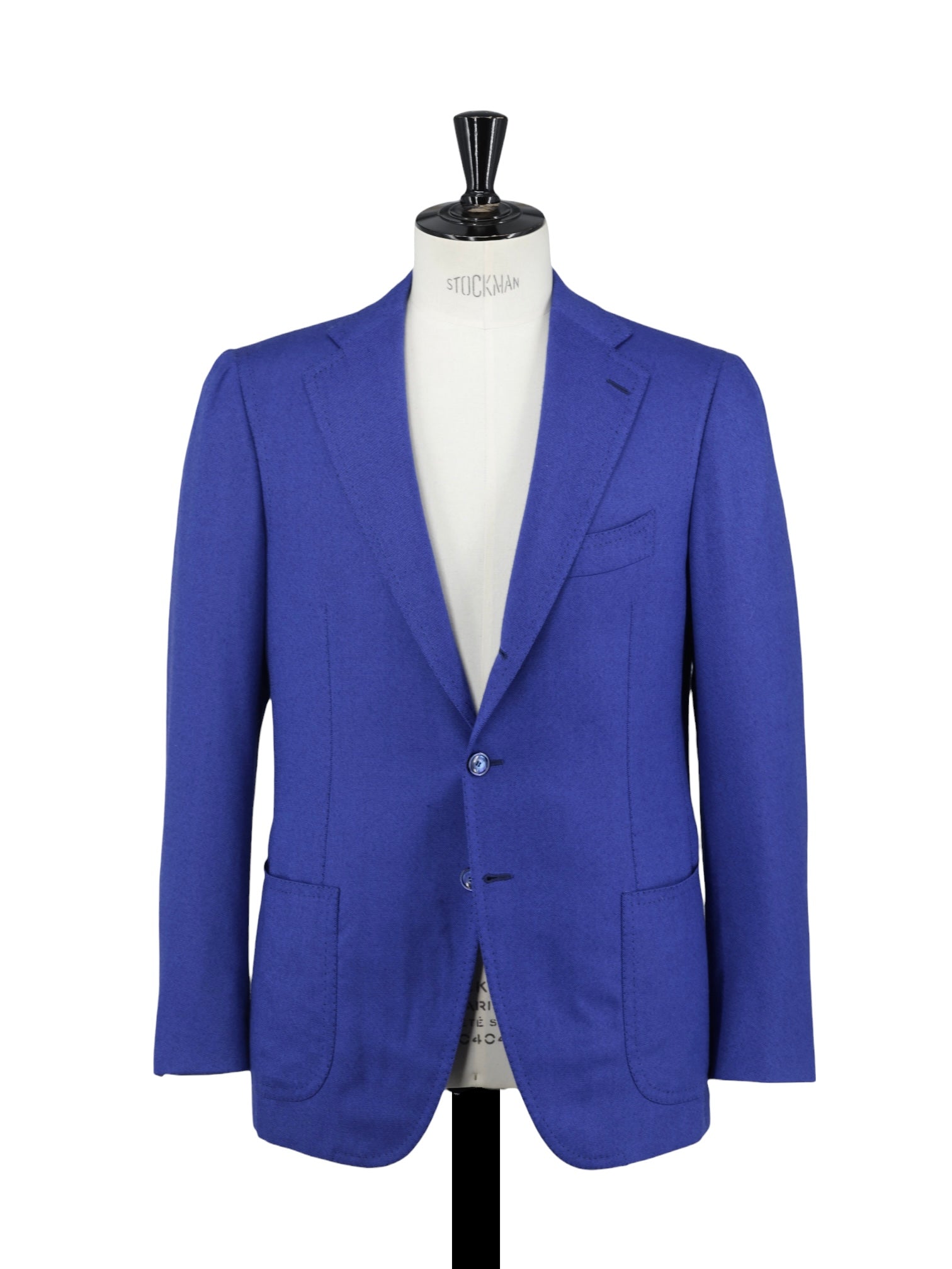 Cesare Attolini Cobalt Blue Super 140’s Pinpoint Jacket