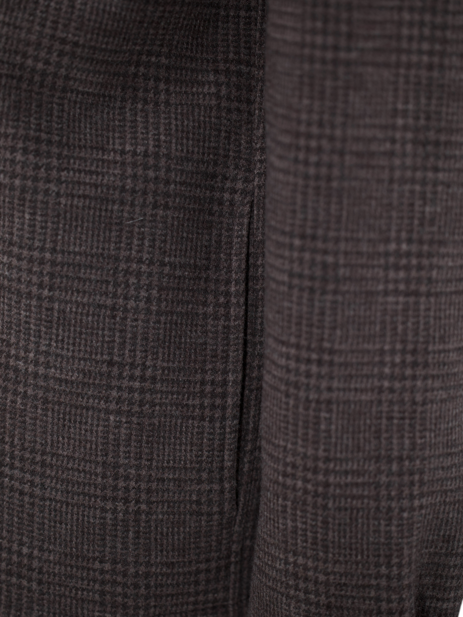 Marco Pescarolo Brown Wool & Cashmere Prince of Wales Blouson Jacket