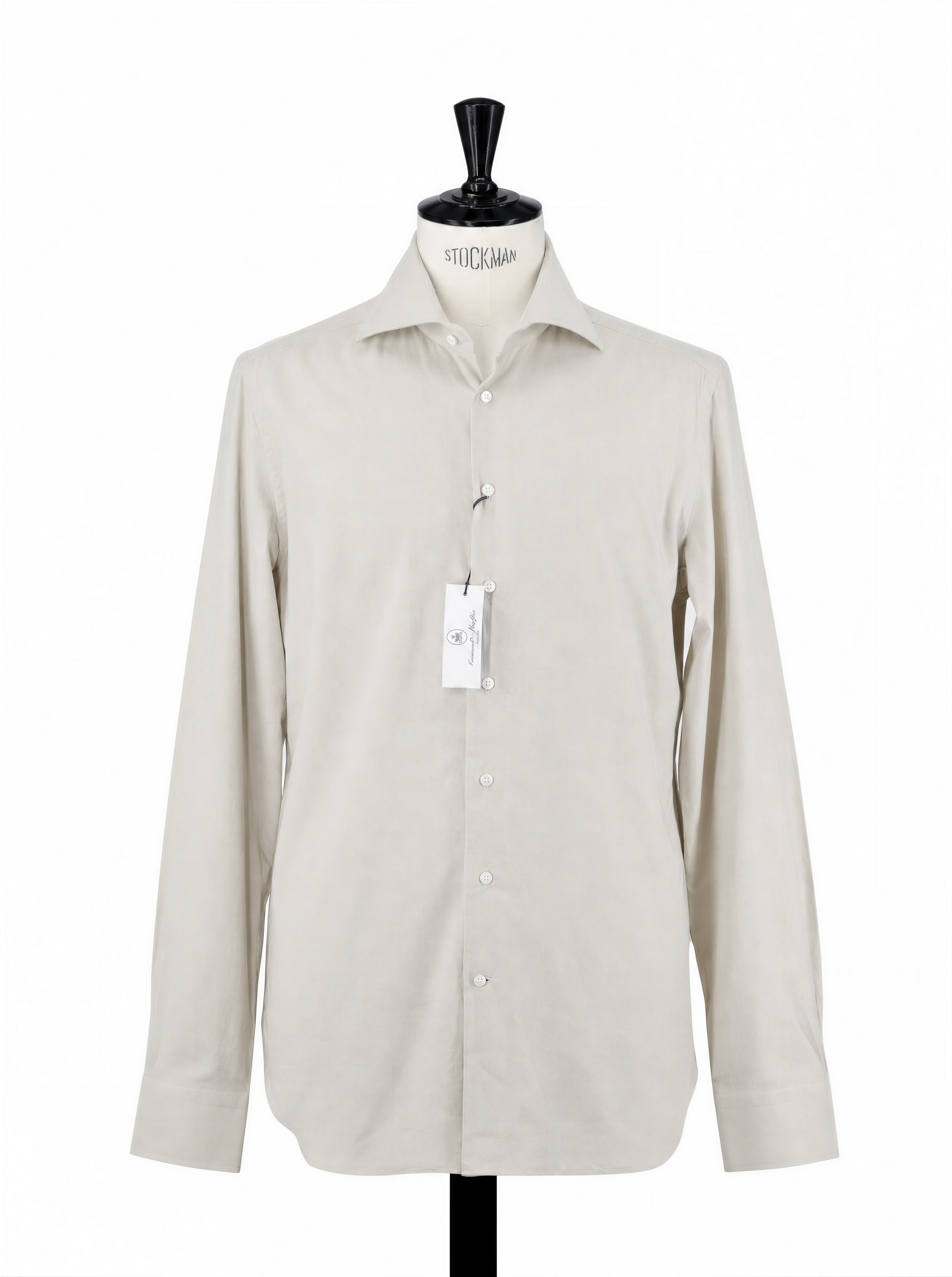 Emanuele Maffeis Beige Cotton Corduroy "Emma" Shirt