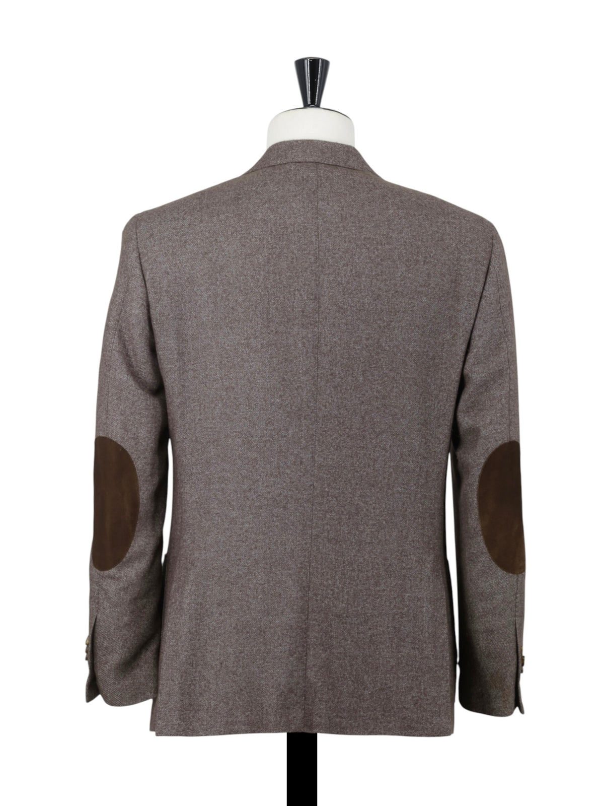 Corneliani Brown Wool, Cotton, Angora & Cashgora Country Jacket