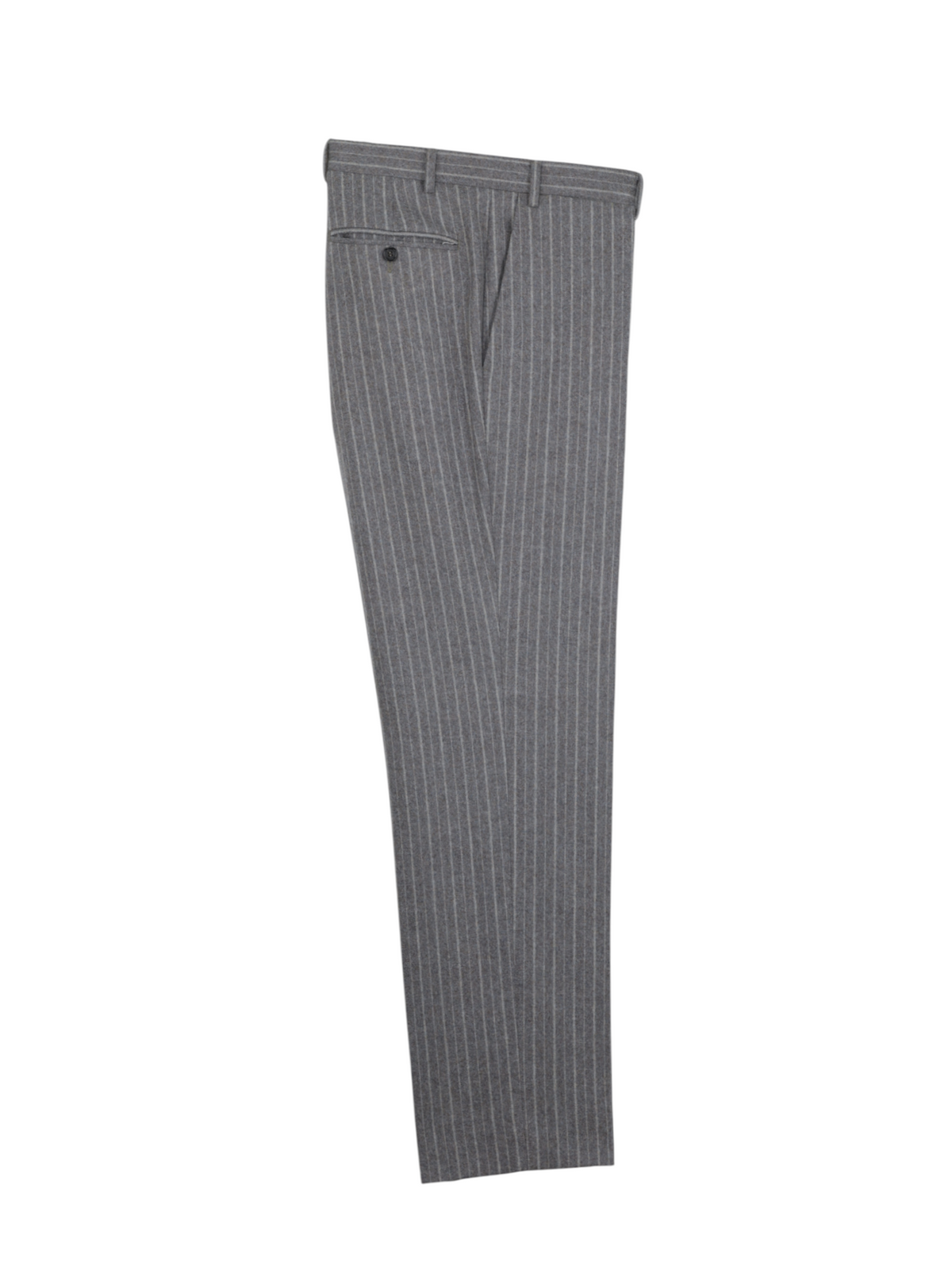 Canali Grey Classic Wool-Flannel Multi-Pinstripe Suit