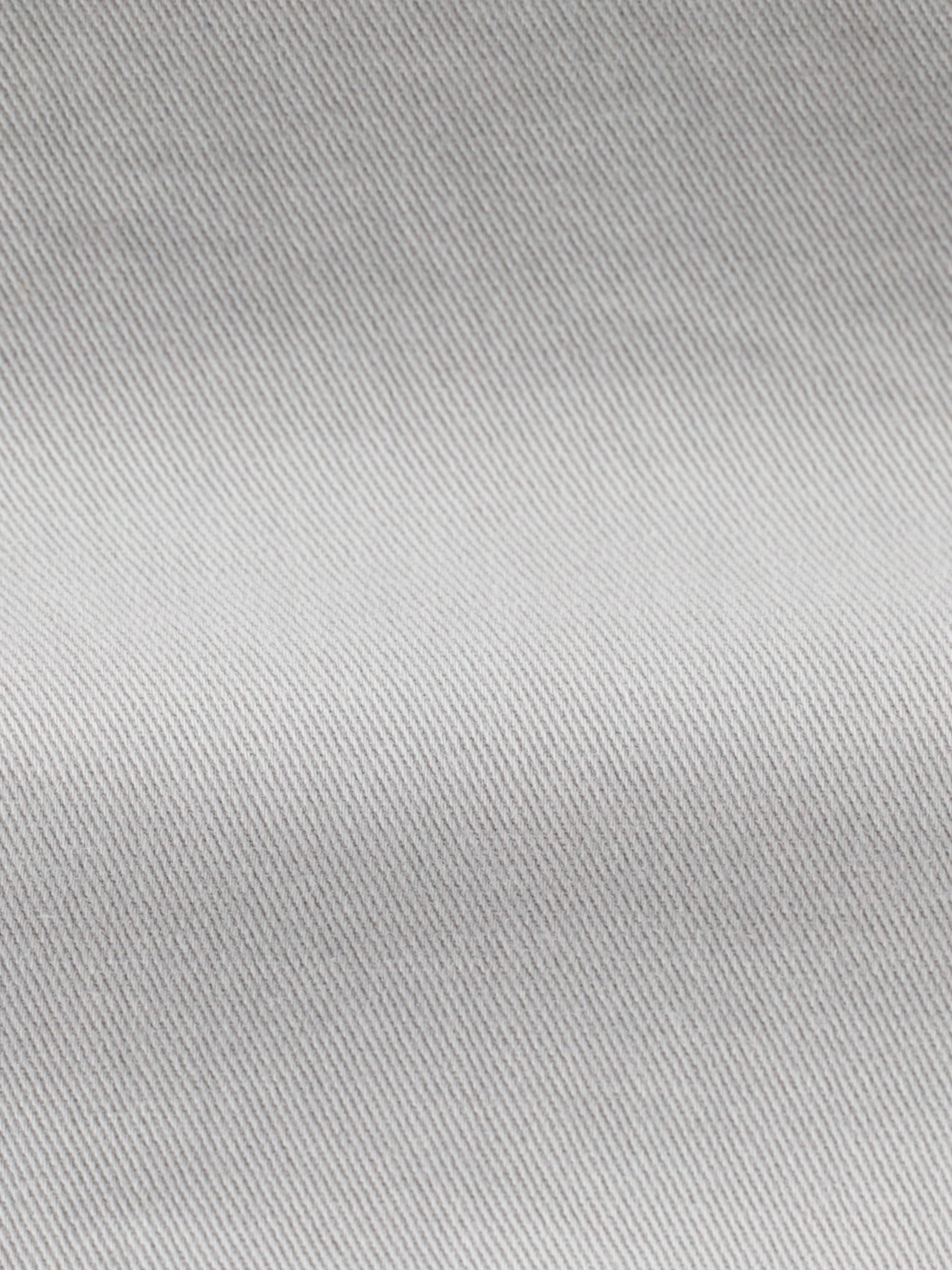 Rota Pearl Grey Pure Cotton, Wool & Stretch Twill Dress Chino