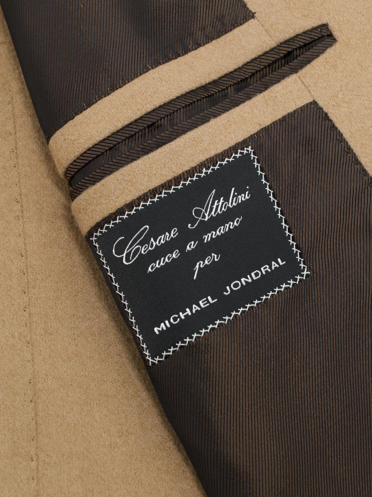 Cesare Attolini Light Brown Pure Baby-Camel Sartorial Winter Jacket