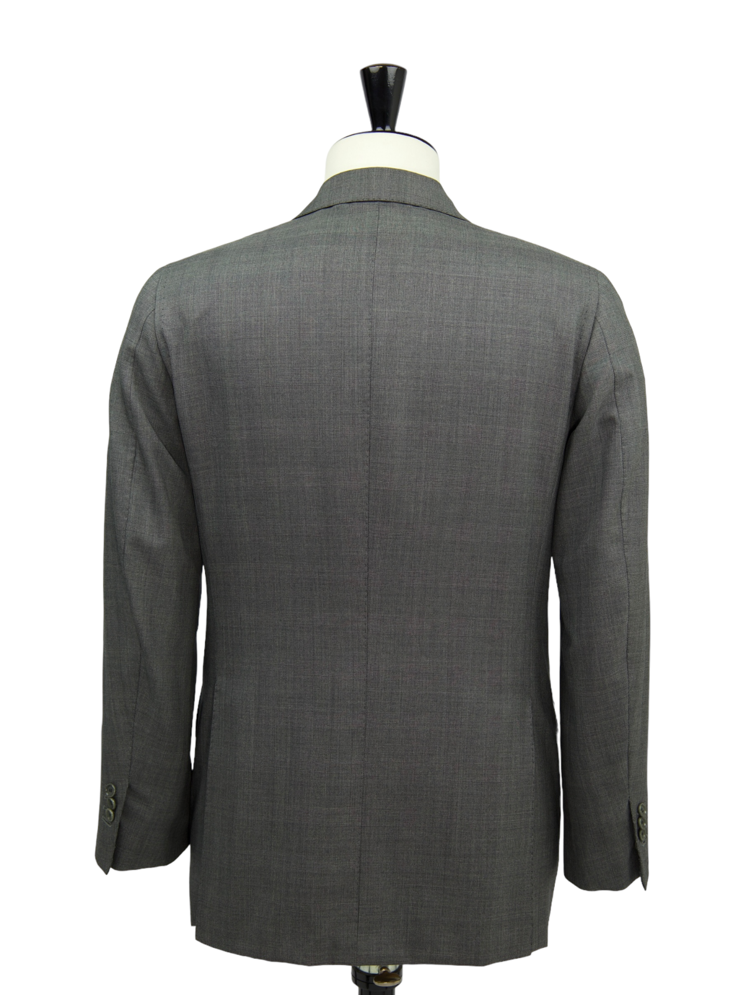Cesare Attolini Grey Super 130's Glenplaid Suit