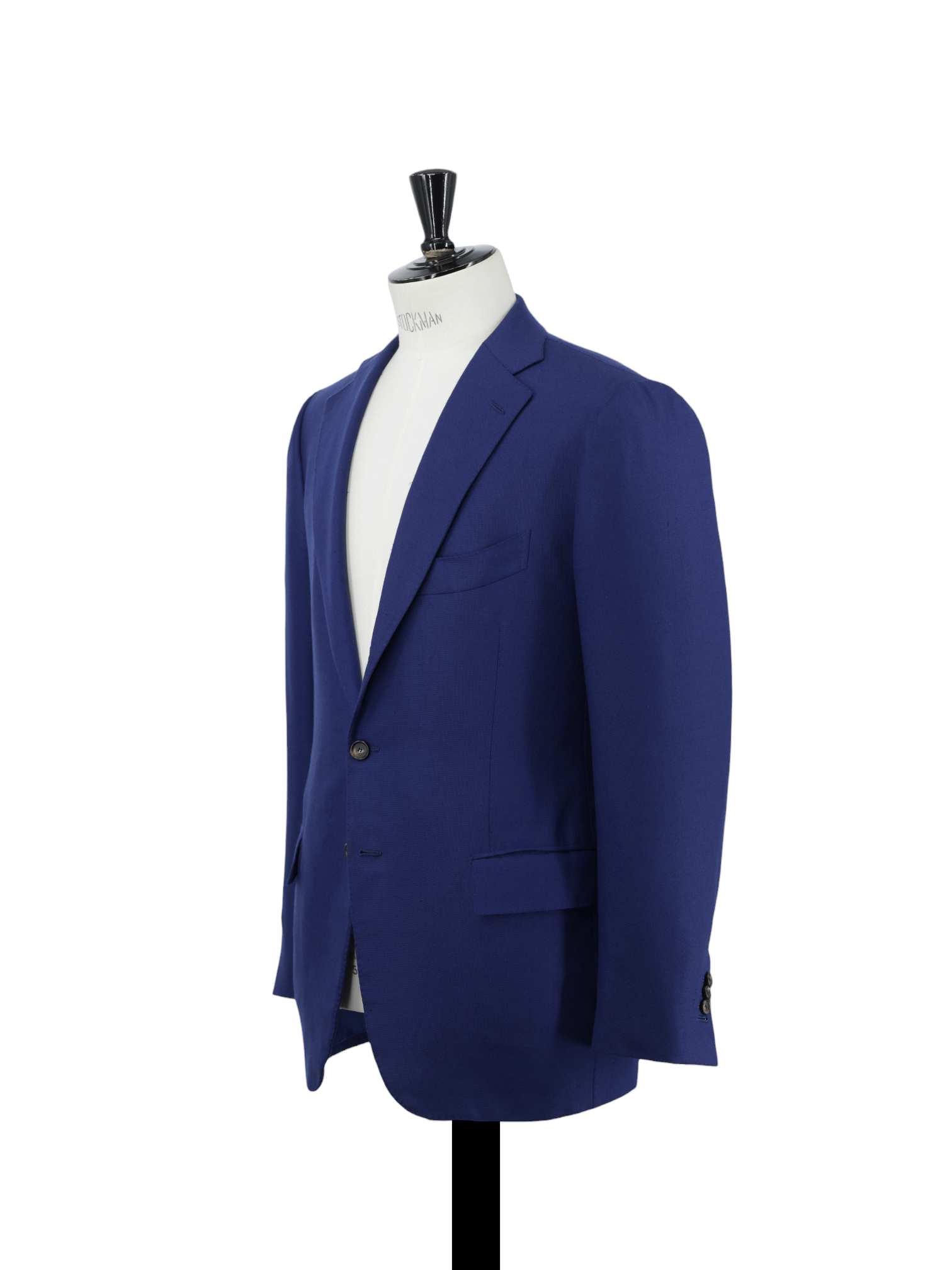 Cesare Attolini Royal Blue Super 140's Pinpoint Jacket
