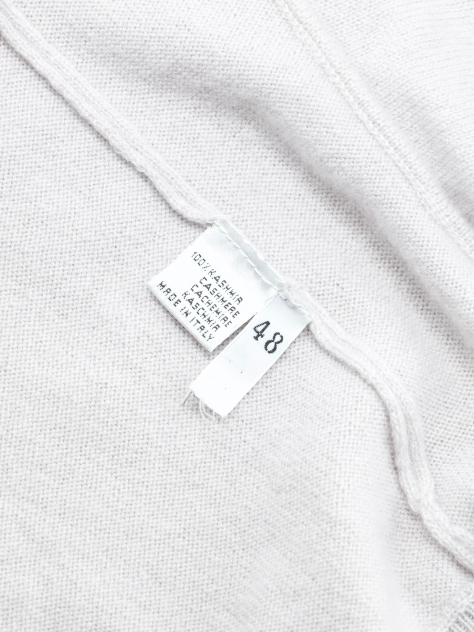Doriani Greige Pure Cashmere Full-Zip Hooded Sweater
